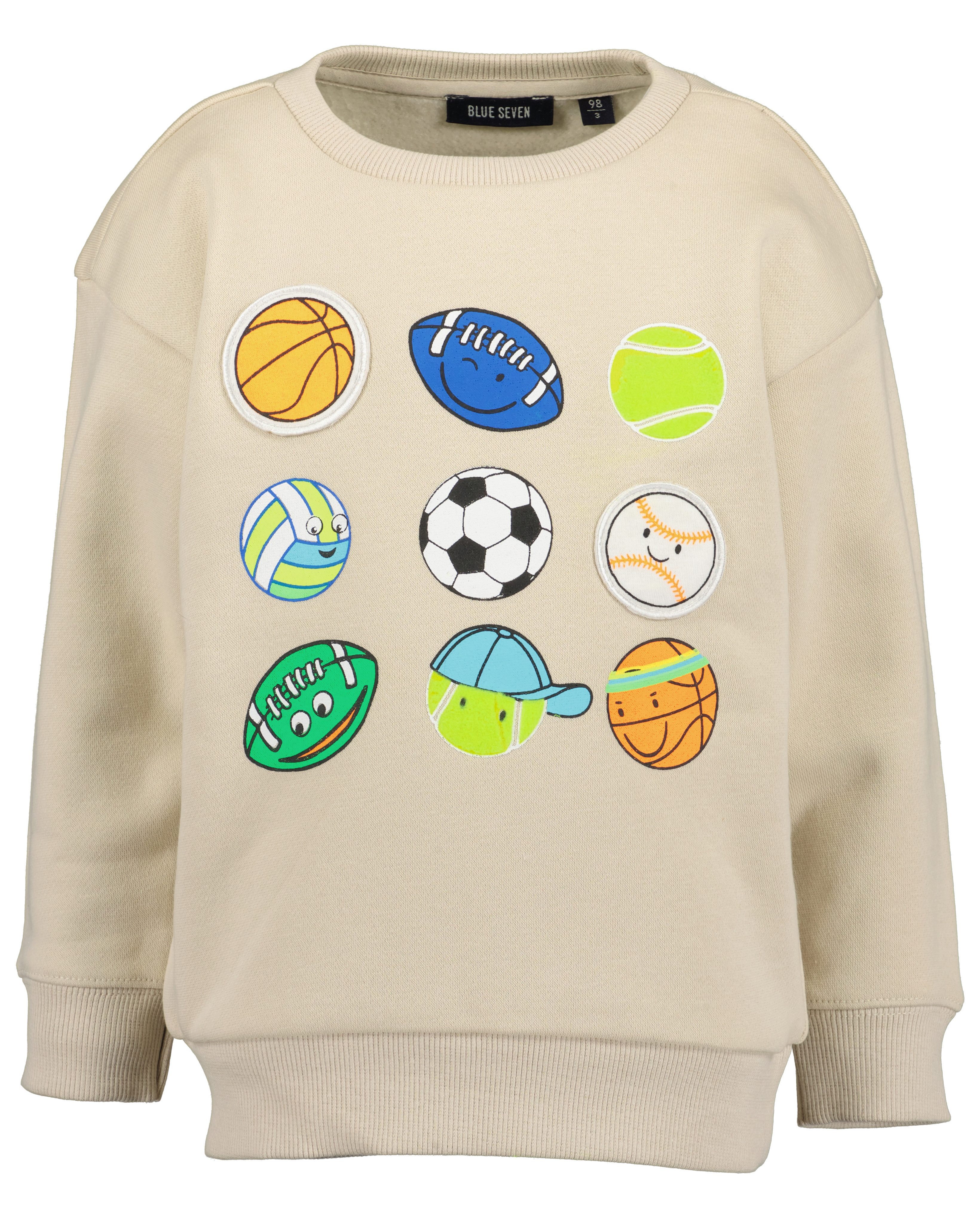 Blue Seven Sweatshirt jongens sweatshirts maat 122 grijs