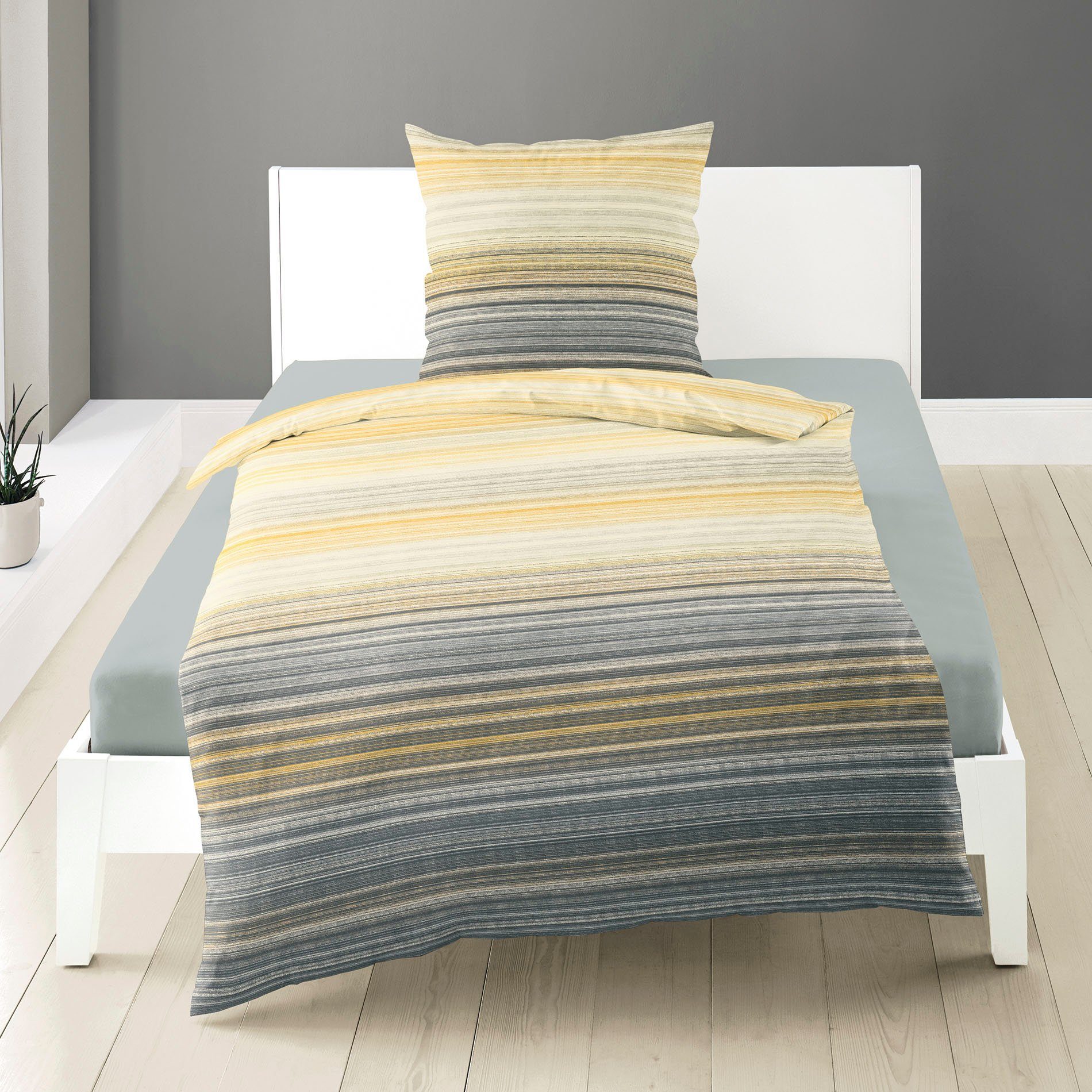 BIERBAUM Overtrekset Small stripes (2-delig)