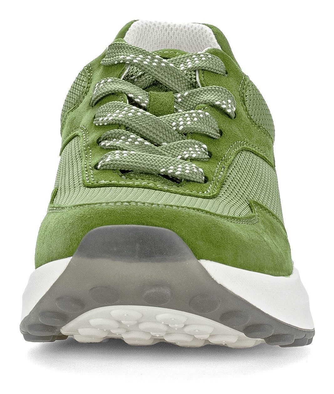 Gabor Rollingsoft Sneakers met sleehak , vrijetijdsschoen, lage schoen, veterschoen met optifit-voetbed