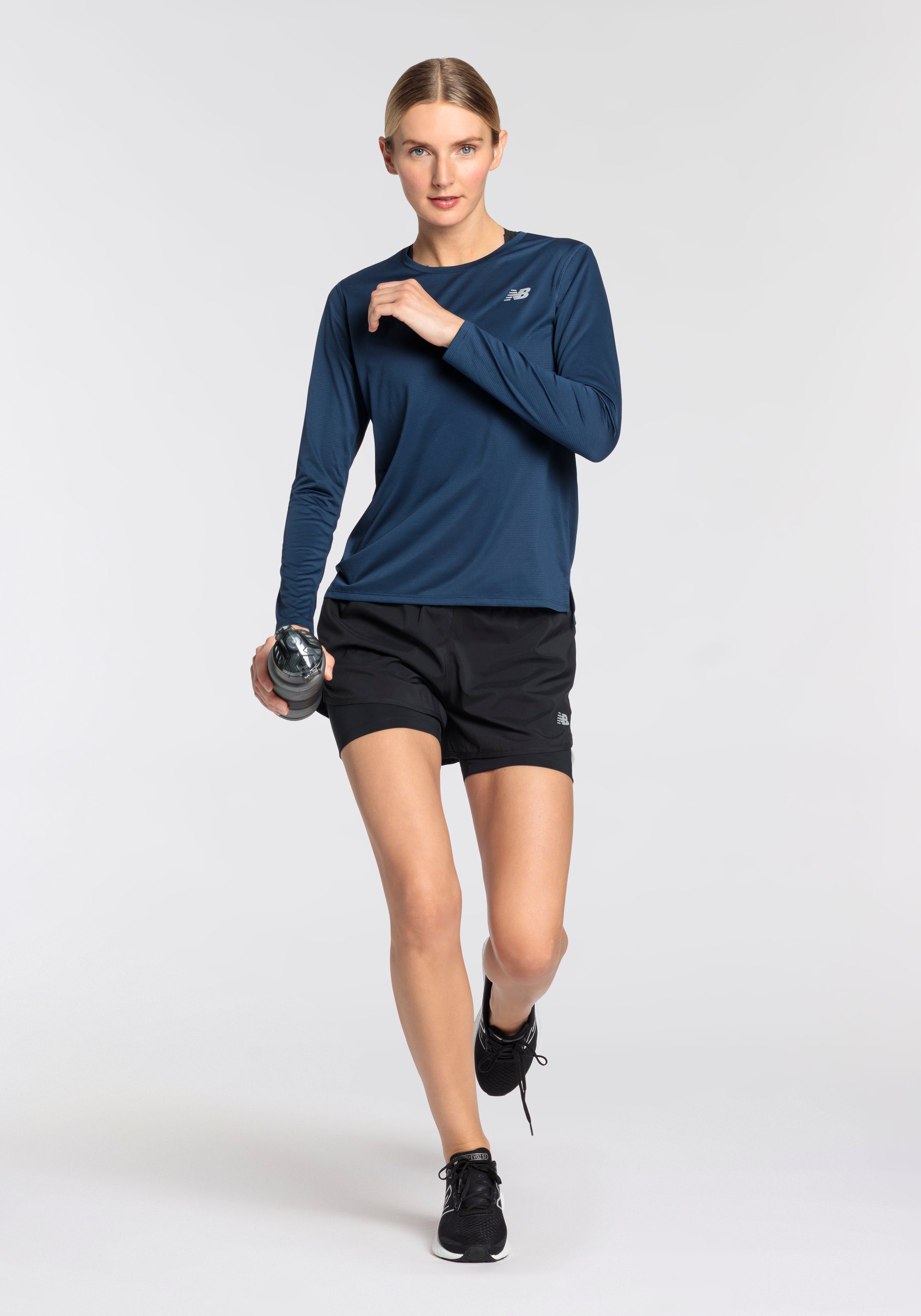 New Balance Runningshort Sport Essentials 2-in-1hort 3" EARTHHADOW
