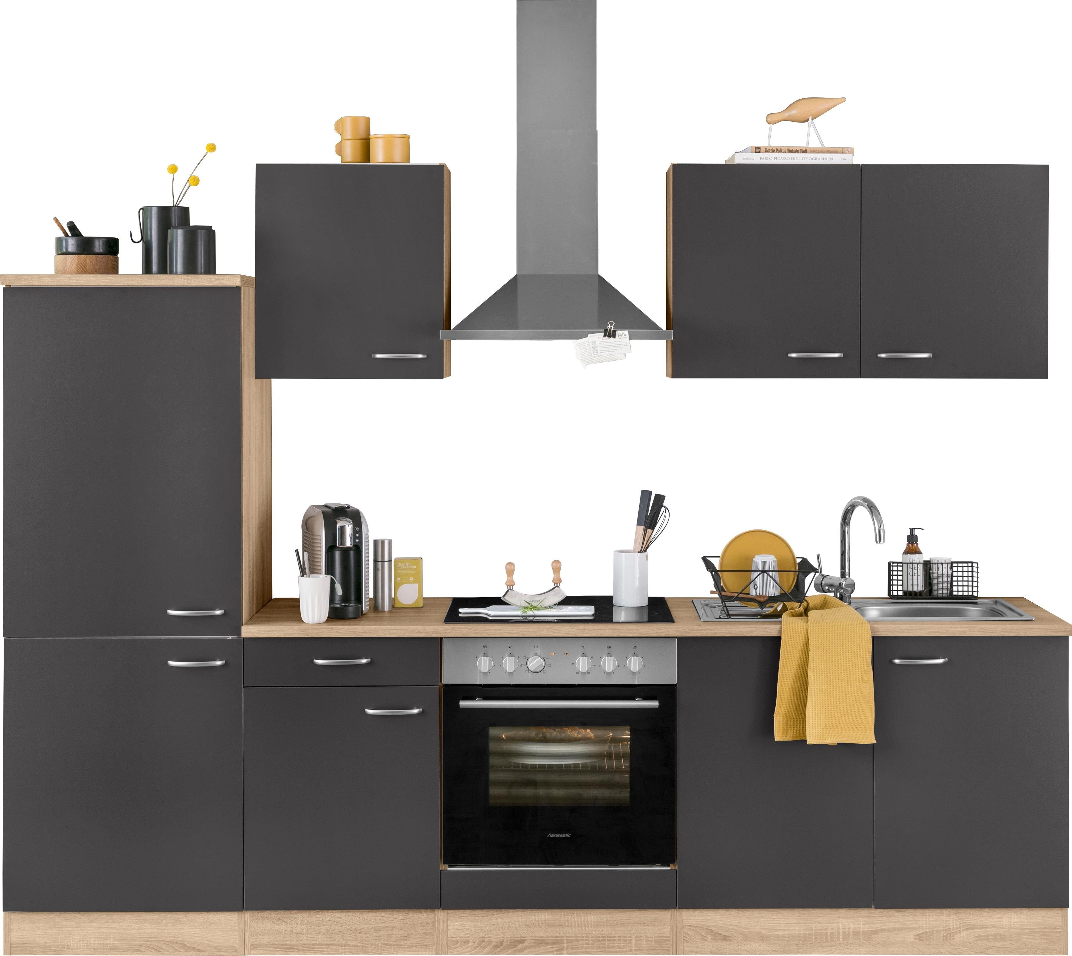 OPTIFIT Keukenblok Parare zonder elektrische apparaten, breedte 270 cm