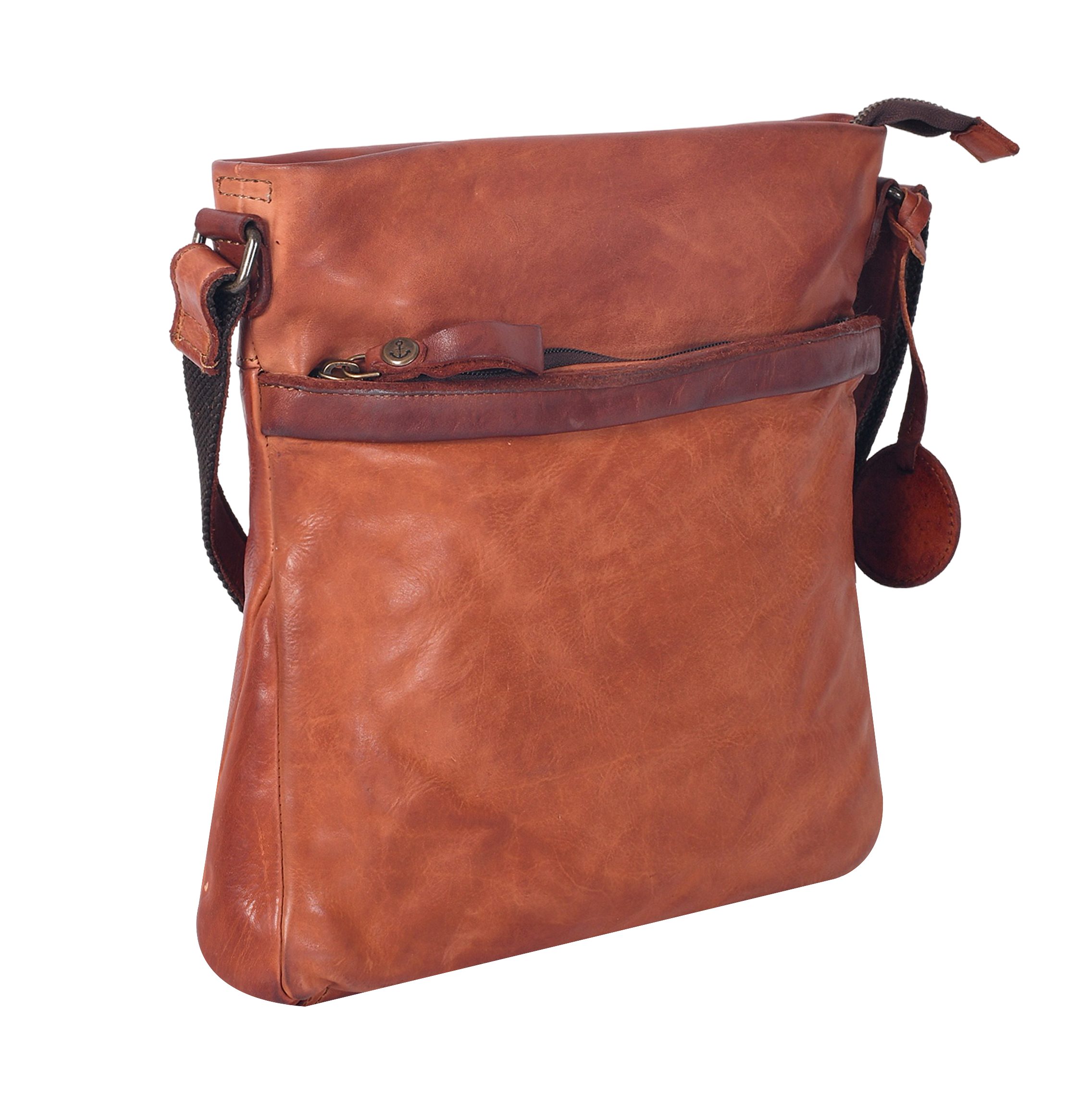 HARBOUR 2nd Handtas River gewassen rundleer