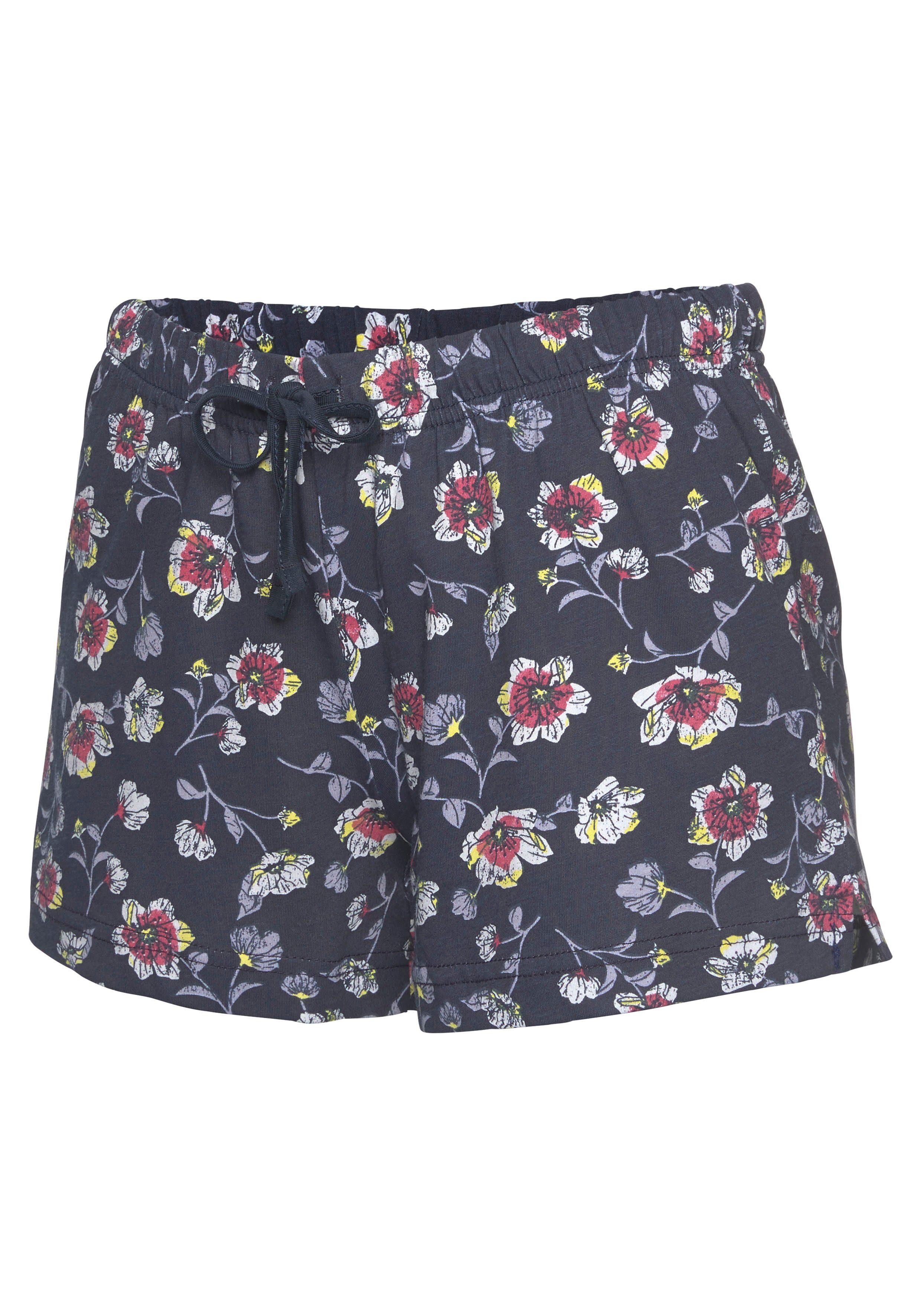Vivance Dreams Shortama met gedessineerde pyjamashort (2-delig, 1 stuk)