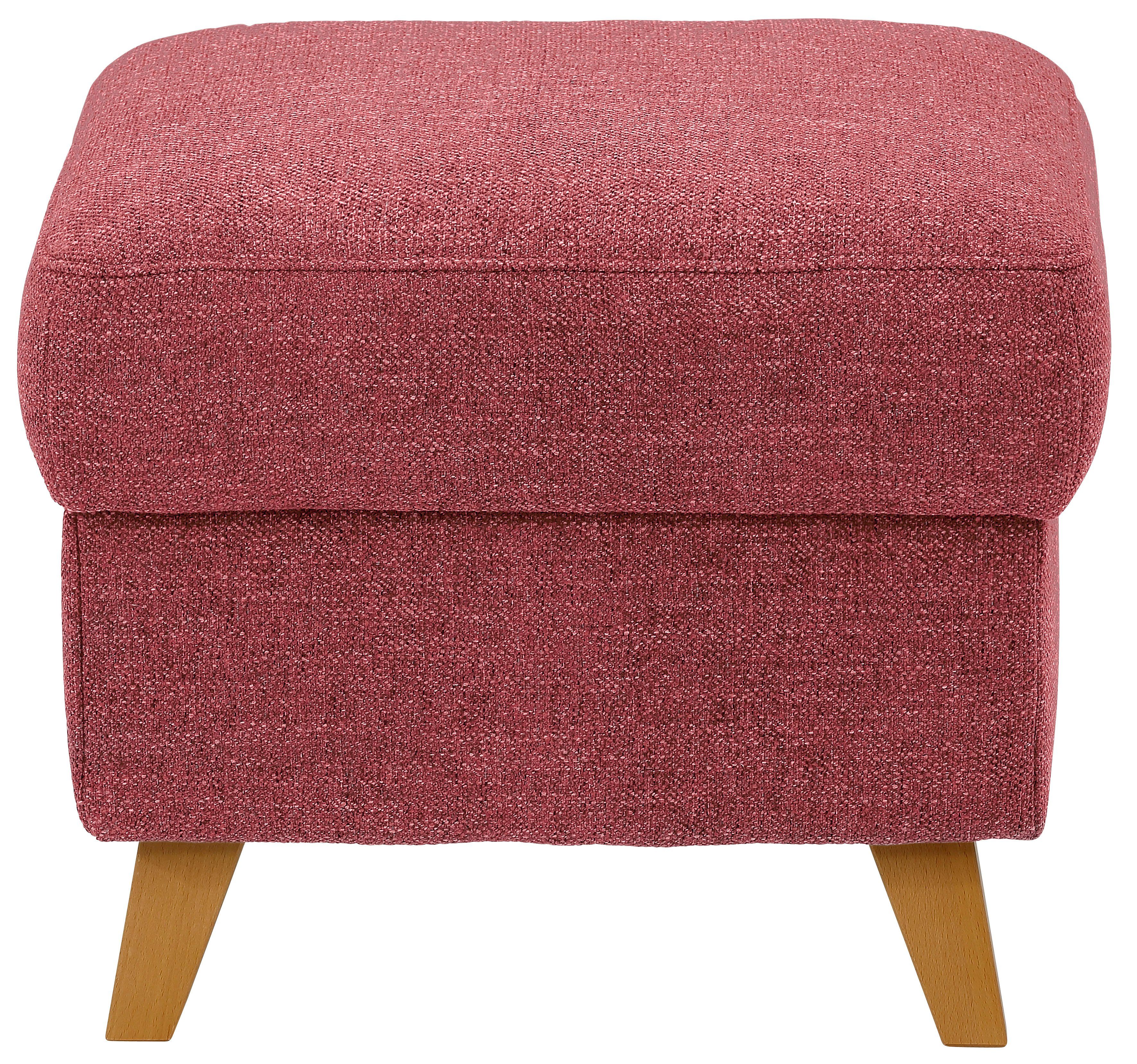 Home affaire Hocker met bergruimte Westerland in vele soorten bekleding en kleuren, ook in luxe-microvezel geïmpregneerd