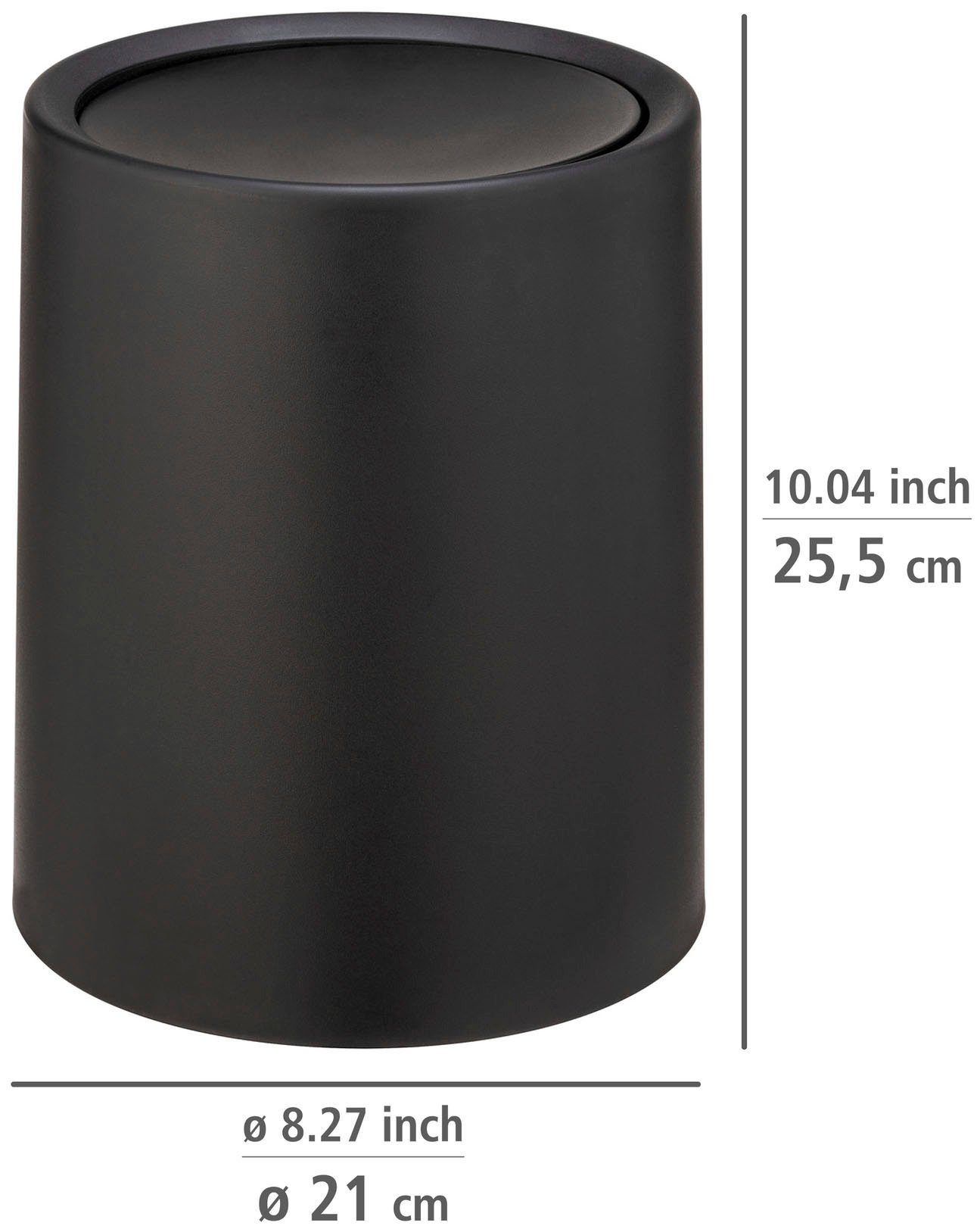 WENKO Tissue-emmer Atri met swingdeksel, 6 liter