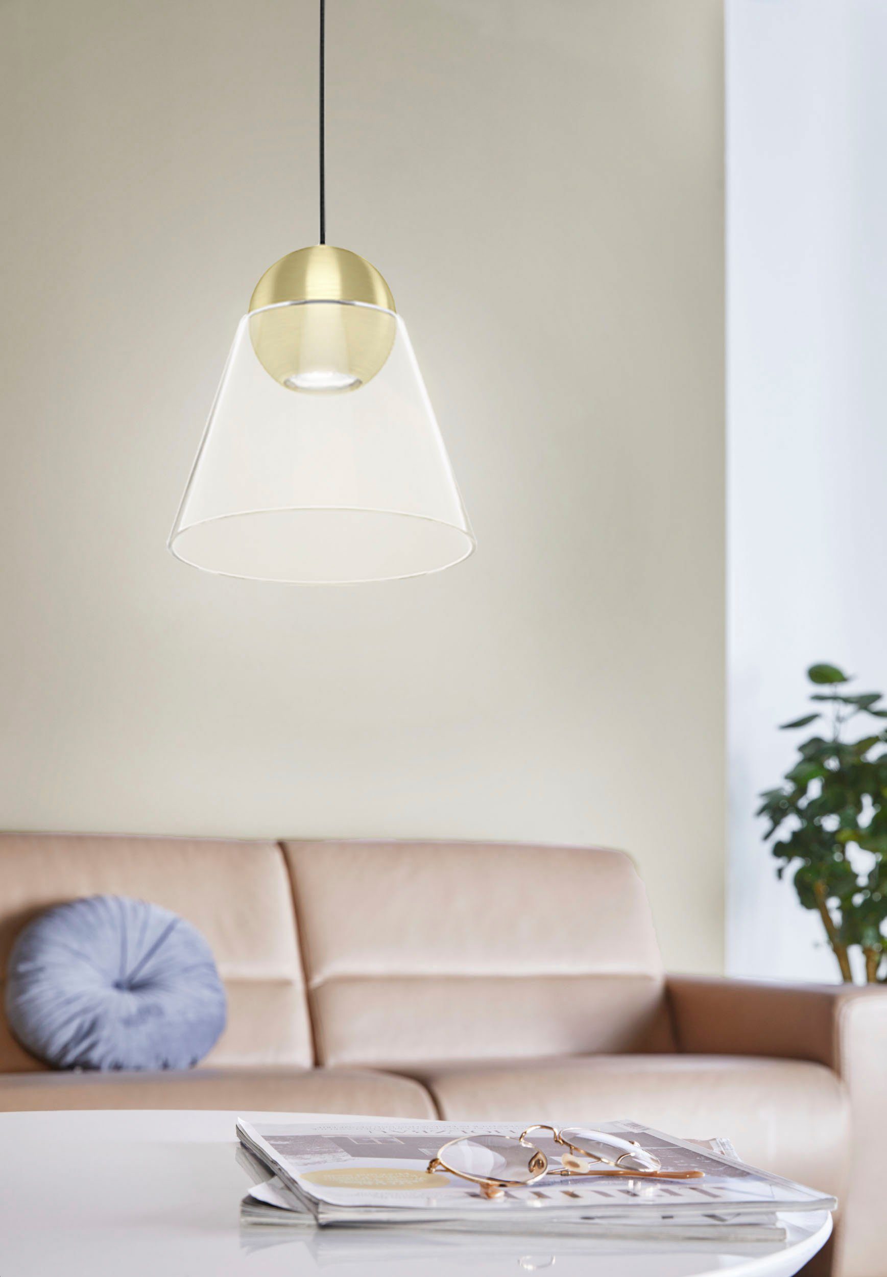 EGLO Hanglamp CERASELLA Hanglamp in messing van staal - incl. GU10 - 4,5W (1 stuk)