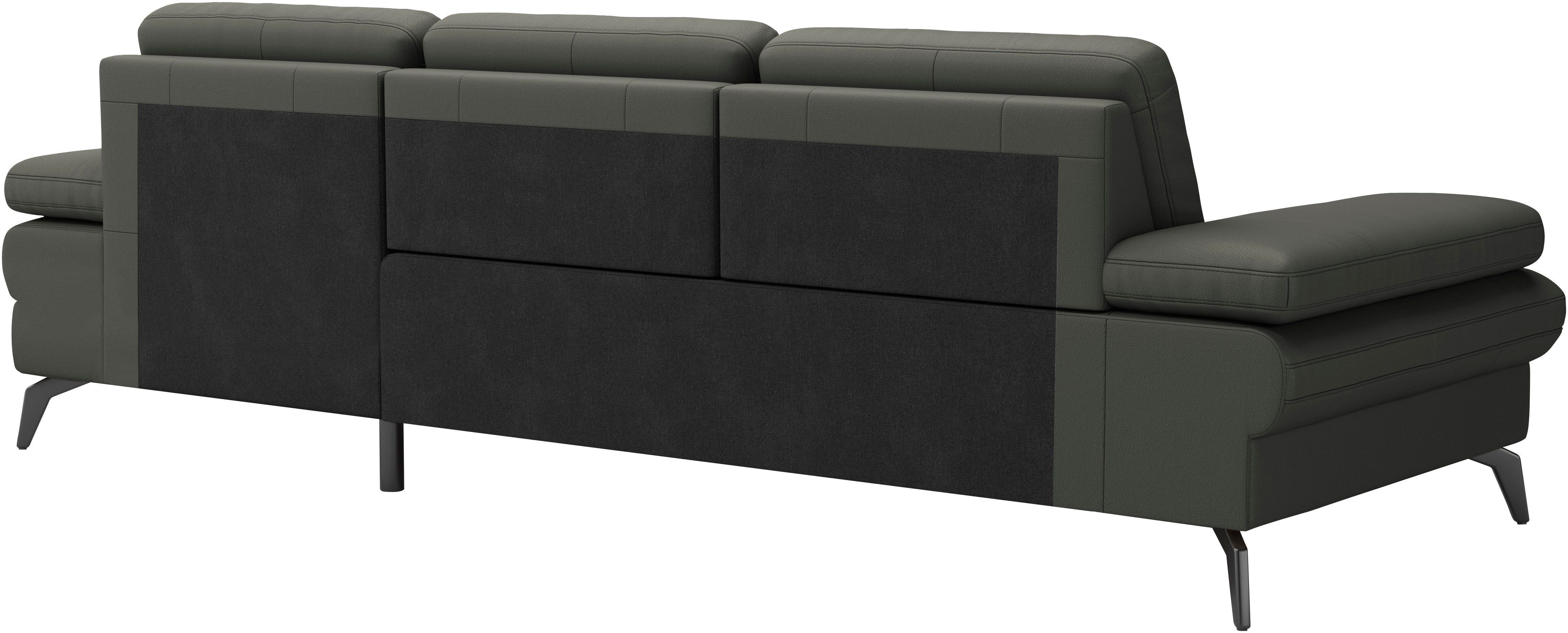 sit&more Hoekbank Morris L-vorm, incl. zitdiepteverstelling keuze uit armleuningverstelling, bedfunctie & bedlade