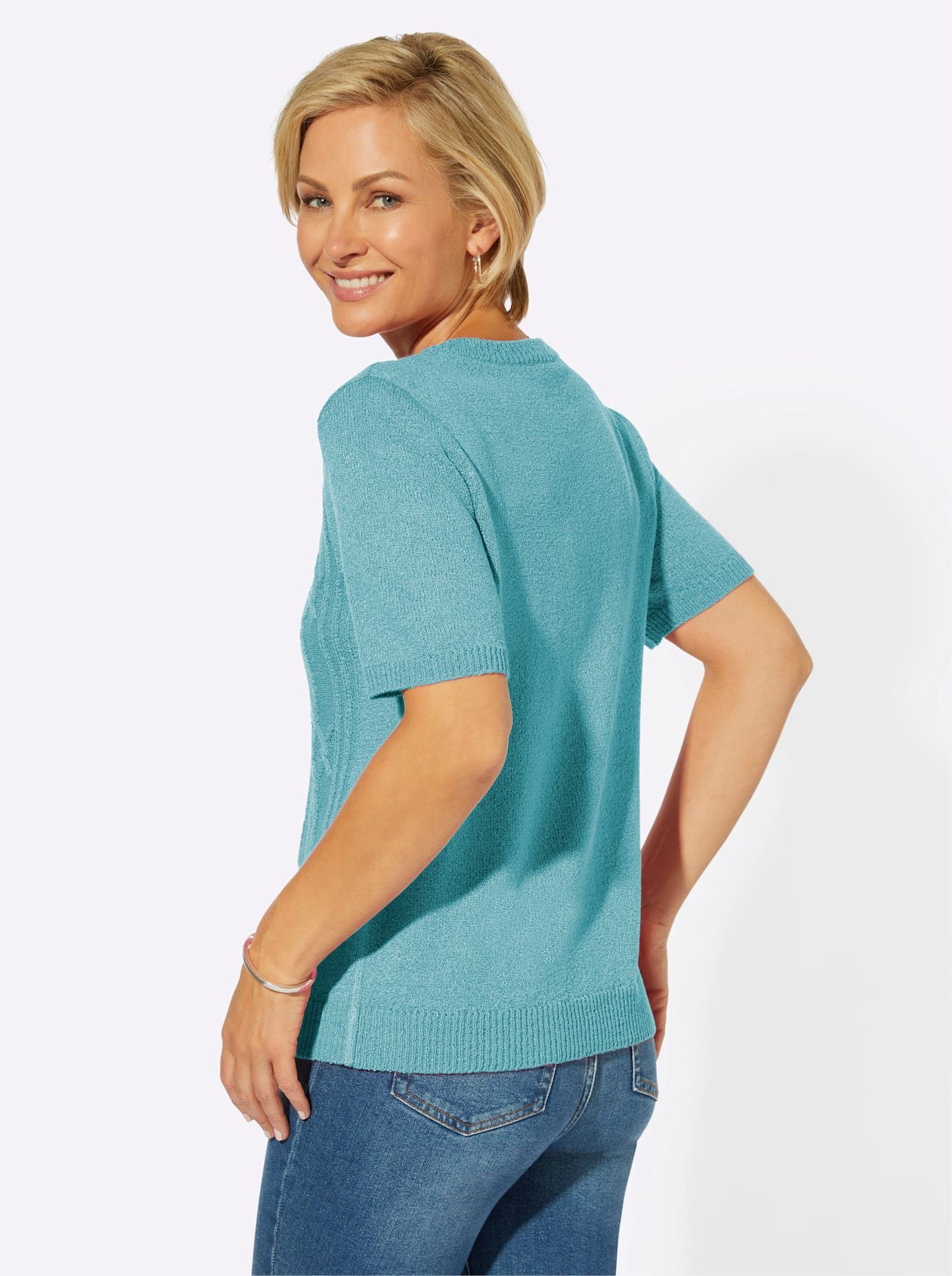 Classic Basics Trui met korte mouwen Trui