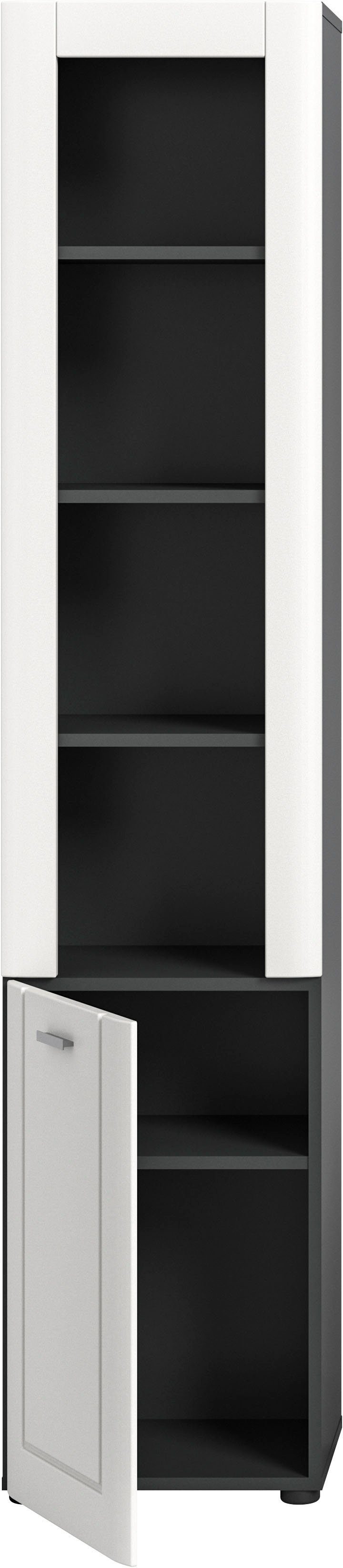 INOSIGN Hoge kast Jarvi, breedte 40 cm, 1 deur (verwisselbare deurstop), 4 planken (1 stuk)