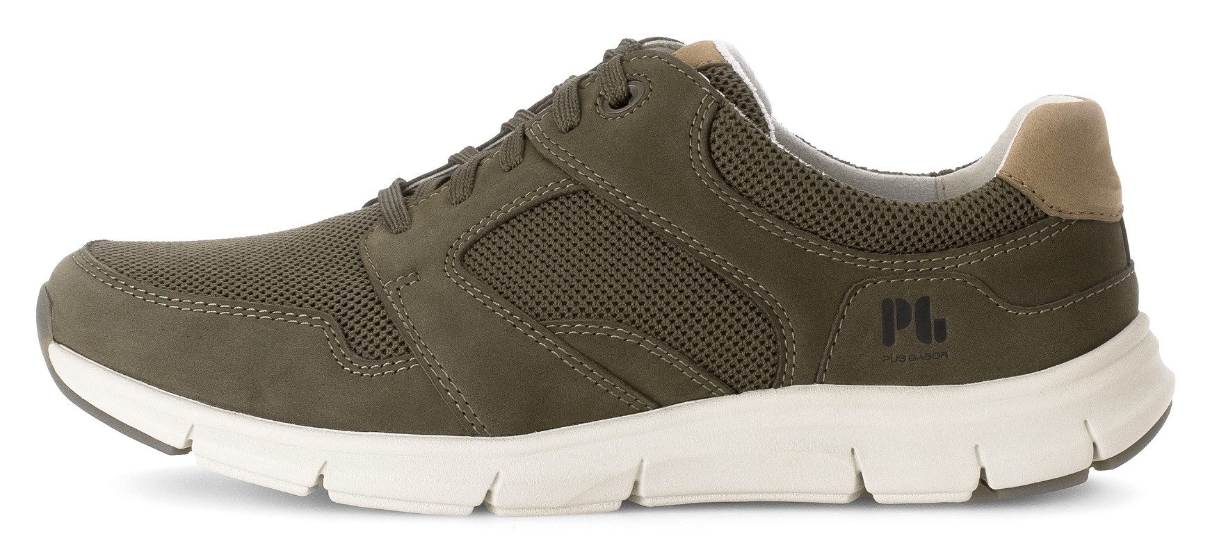 Pius Gabor Sneakers met sleehak , vrijetijdsschoen, lage schoen, veterschoen, comfort-schoen in breedte g