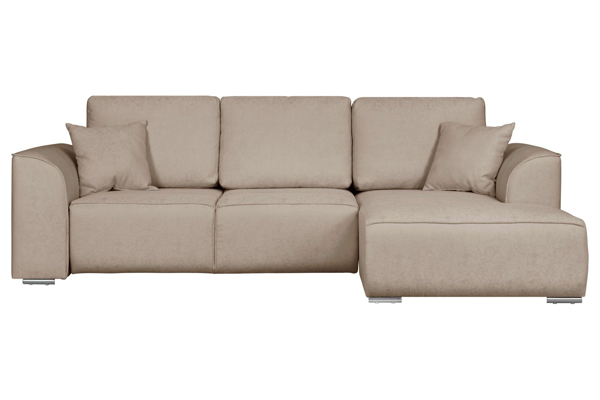 INOSIGN Hoekbank BEATRICE optionele slaapbank met bedlade, B/D/H: 265/170/86 cm