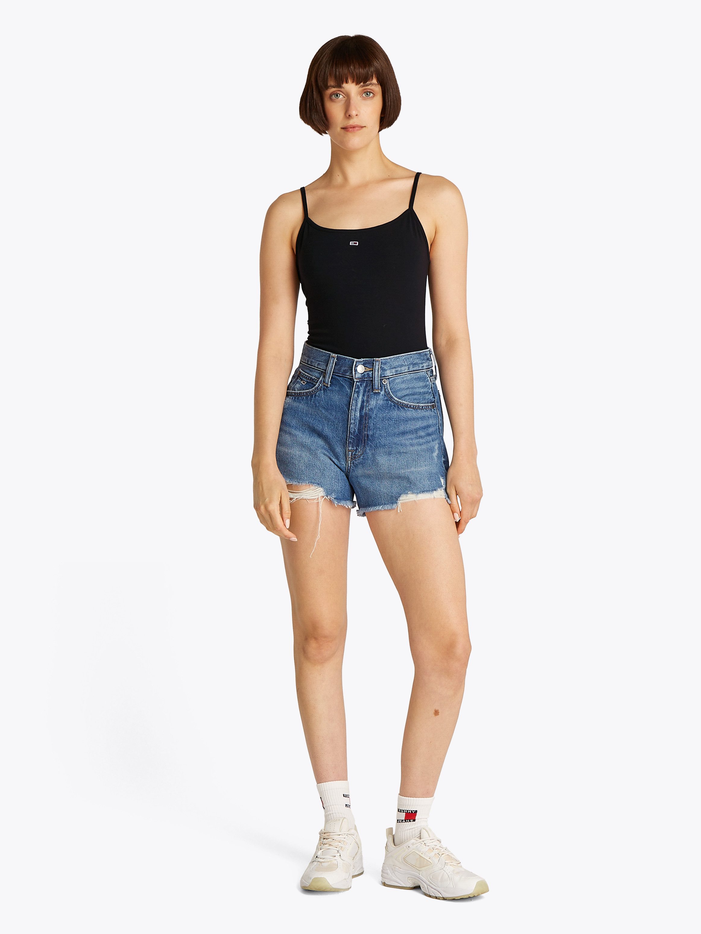 TOMMY JEANS Top met spaghettibandjes TJW ESSENTIAL STRAP TOP EXT