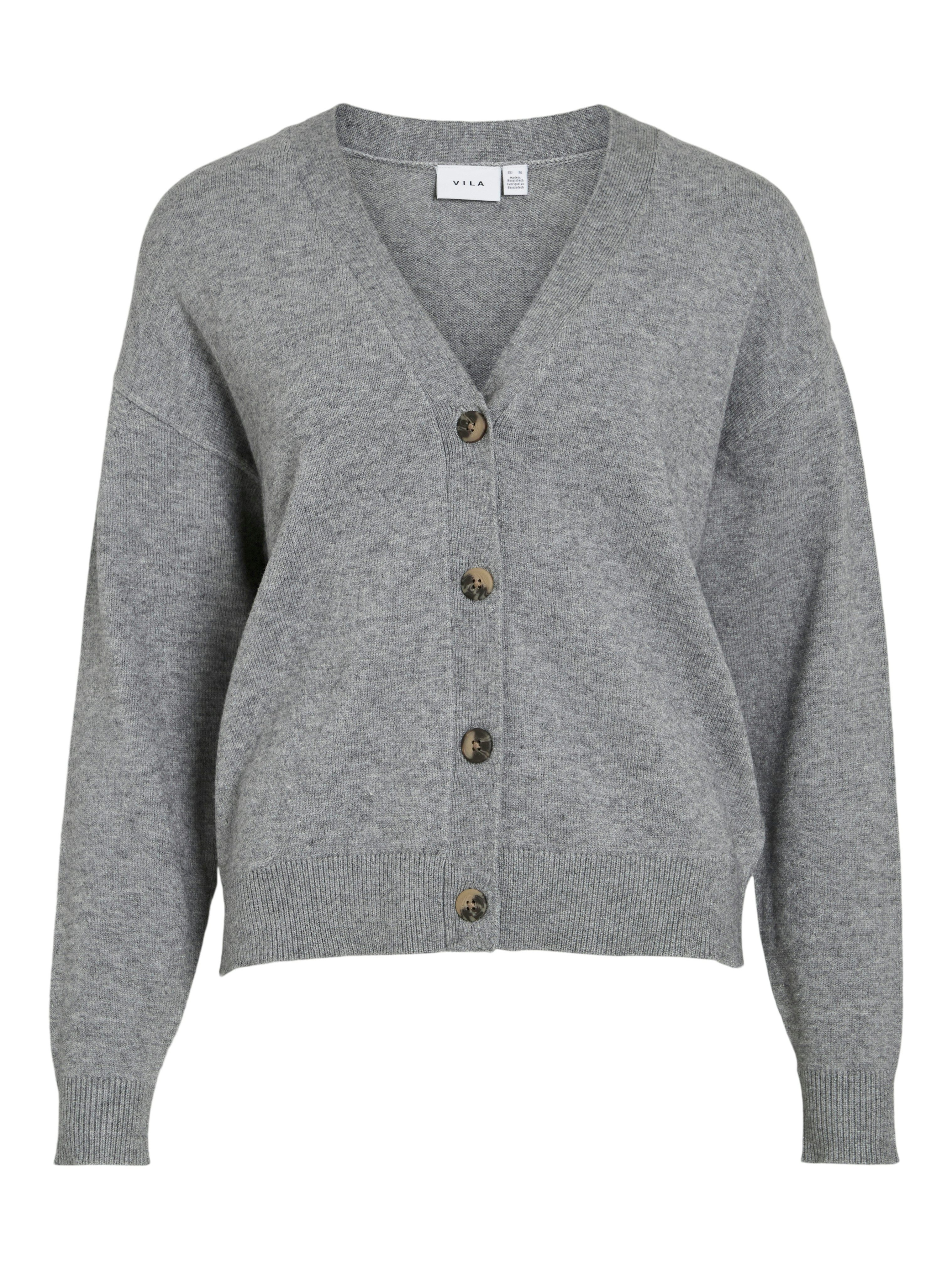 Vila Vest VIRIL V-NECK KNIT CARDIGAN - NOOS
