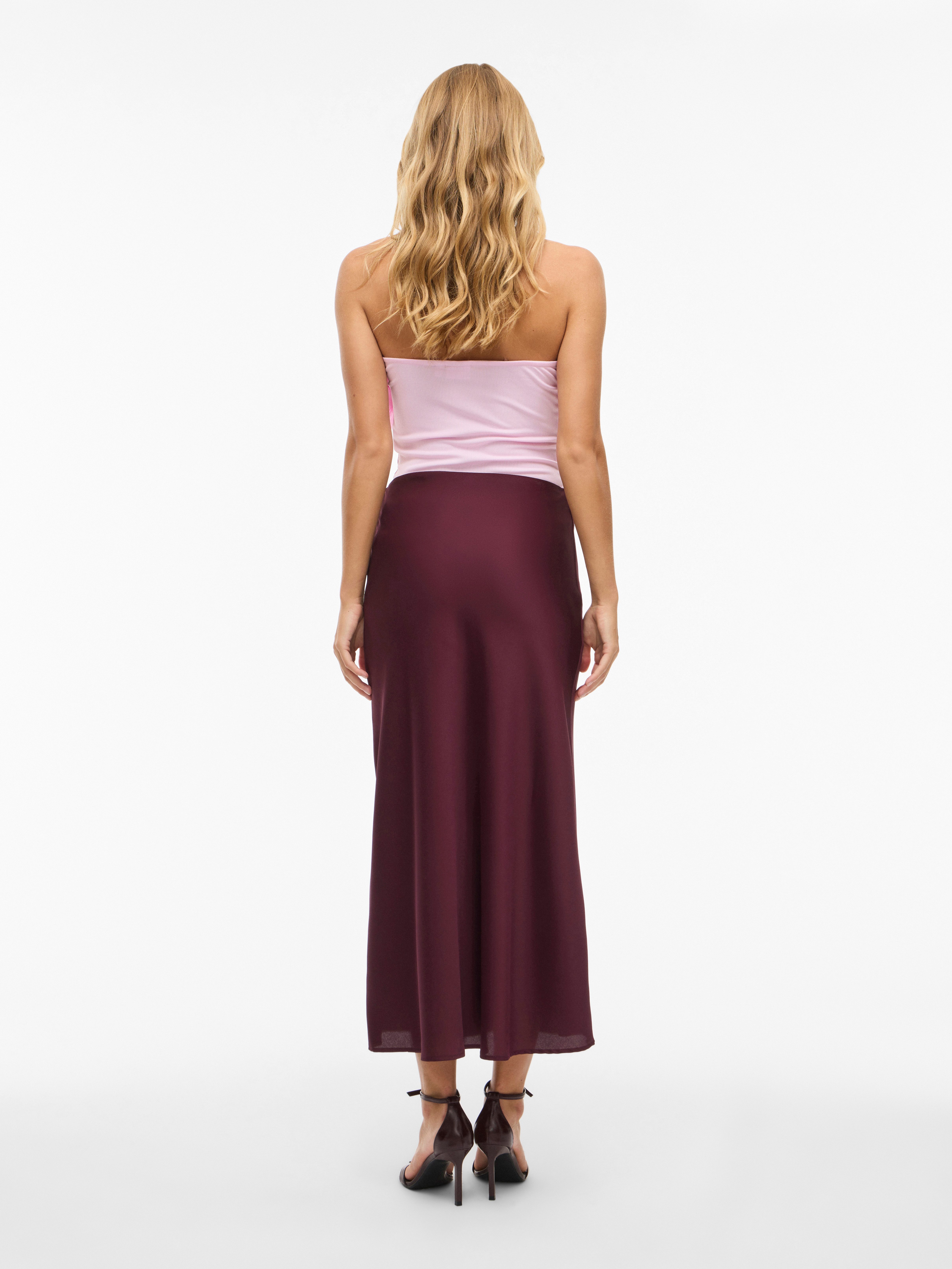 Vila Maxirok VIELLETTE HW LONG SKIRT - NOOS