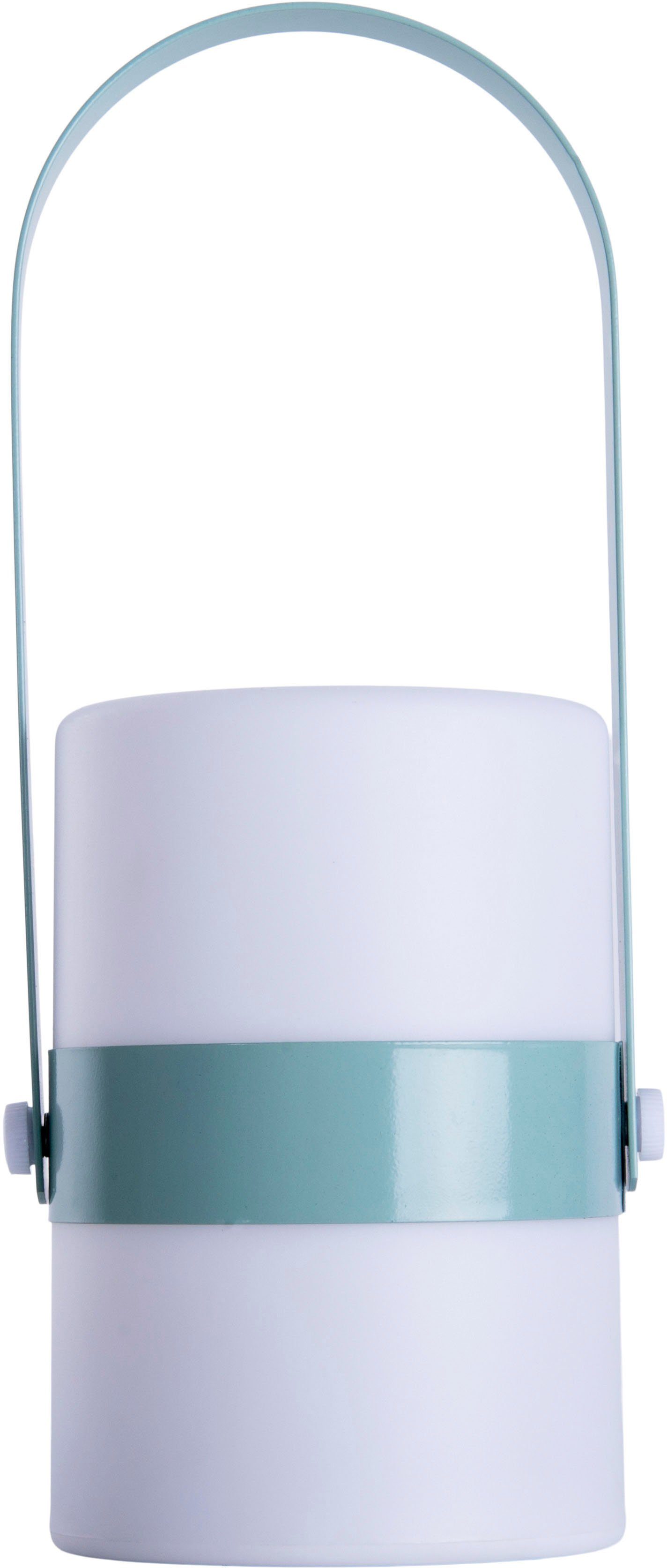 näve Decoratieve ledverlichting Neo mint/wit, incl. handvat / ophanghaak, incl. 1m usb-kabel, warmwit (1 stuk)