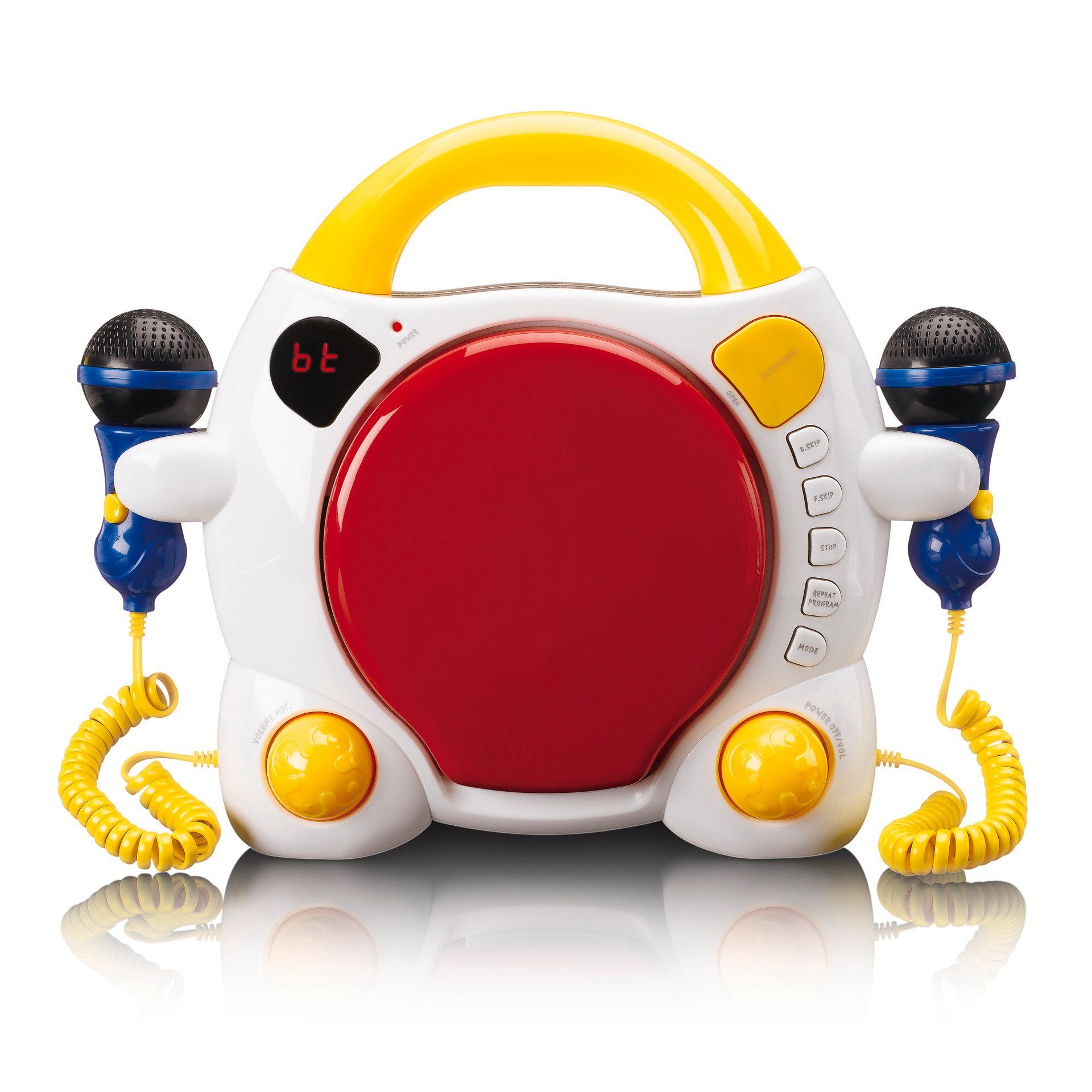 Lenco Cd-speler KCD-011KIDS Draagbare Karaoke CD-Player met bluetooth voor kinderen