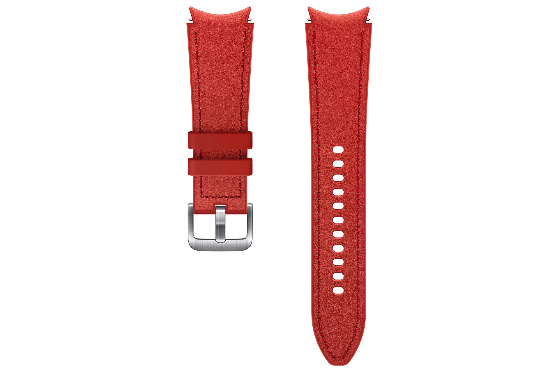 Samsung Horlogebandje Hybride leren band 20 mm M/L
