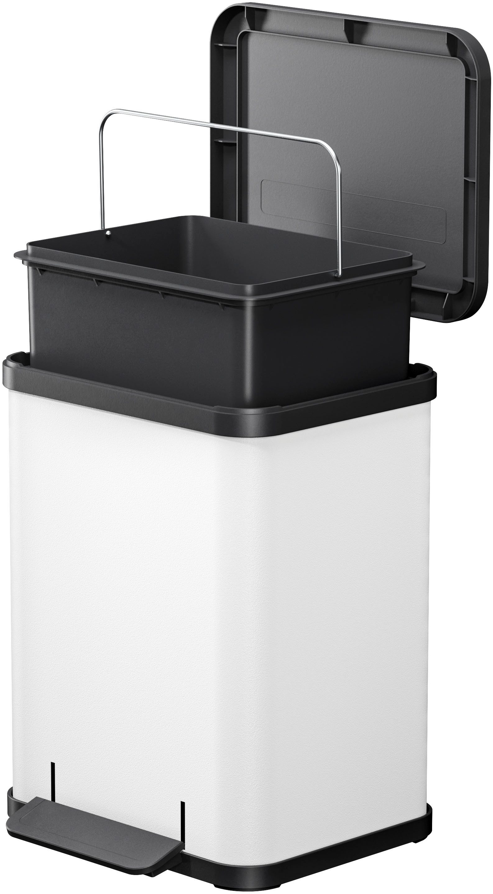 Hailo Vuilnisemmer Öko uno Plus M 17 liter, plaatstaal, kunststof binnenemmer, made in germany