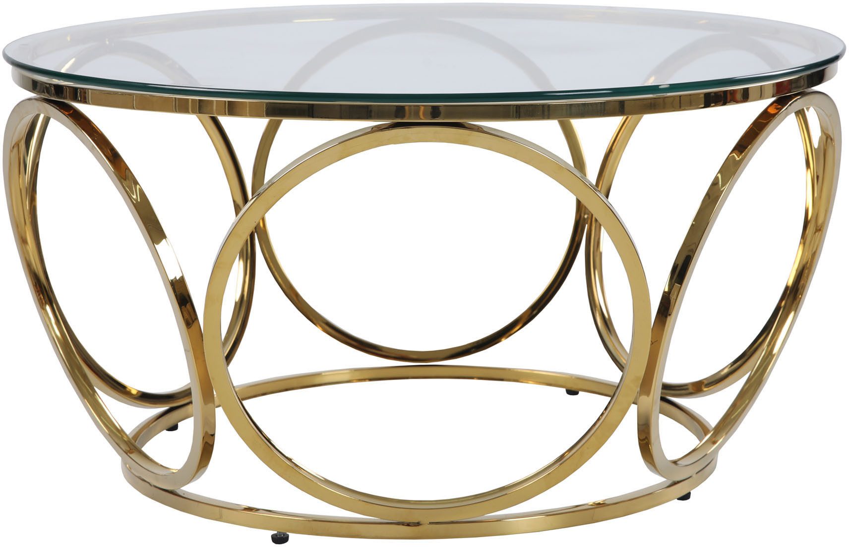 SalesFever Salontafel met designframe van roestvrij staal