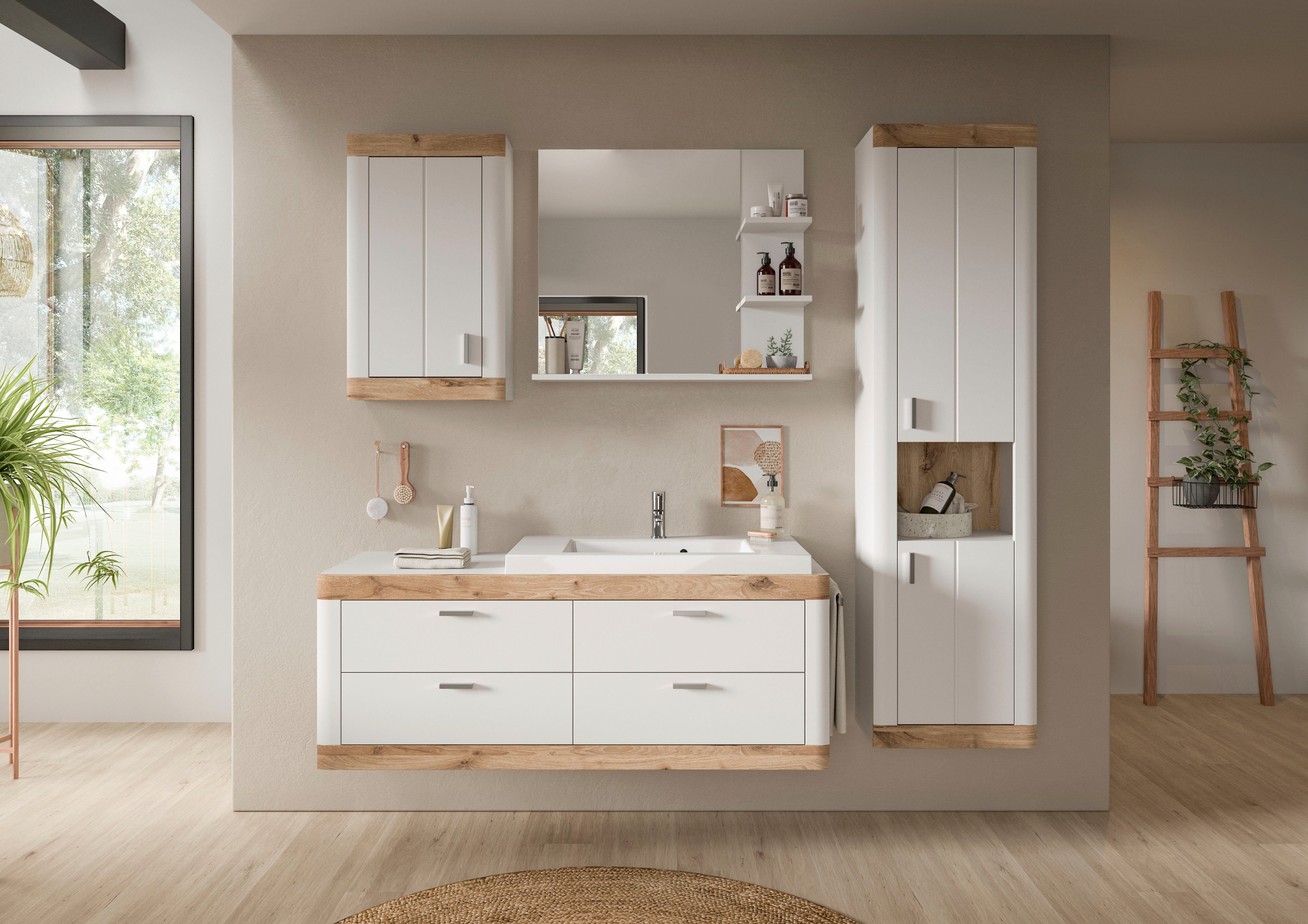 Home affaire Hangend kastje Landsby, breedte 45 cm, 1 deur (deur aanslag verwisselbaar), 1 legplank (1 stuk)