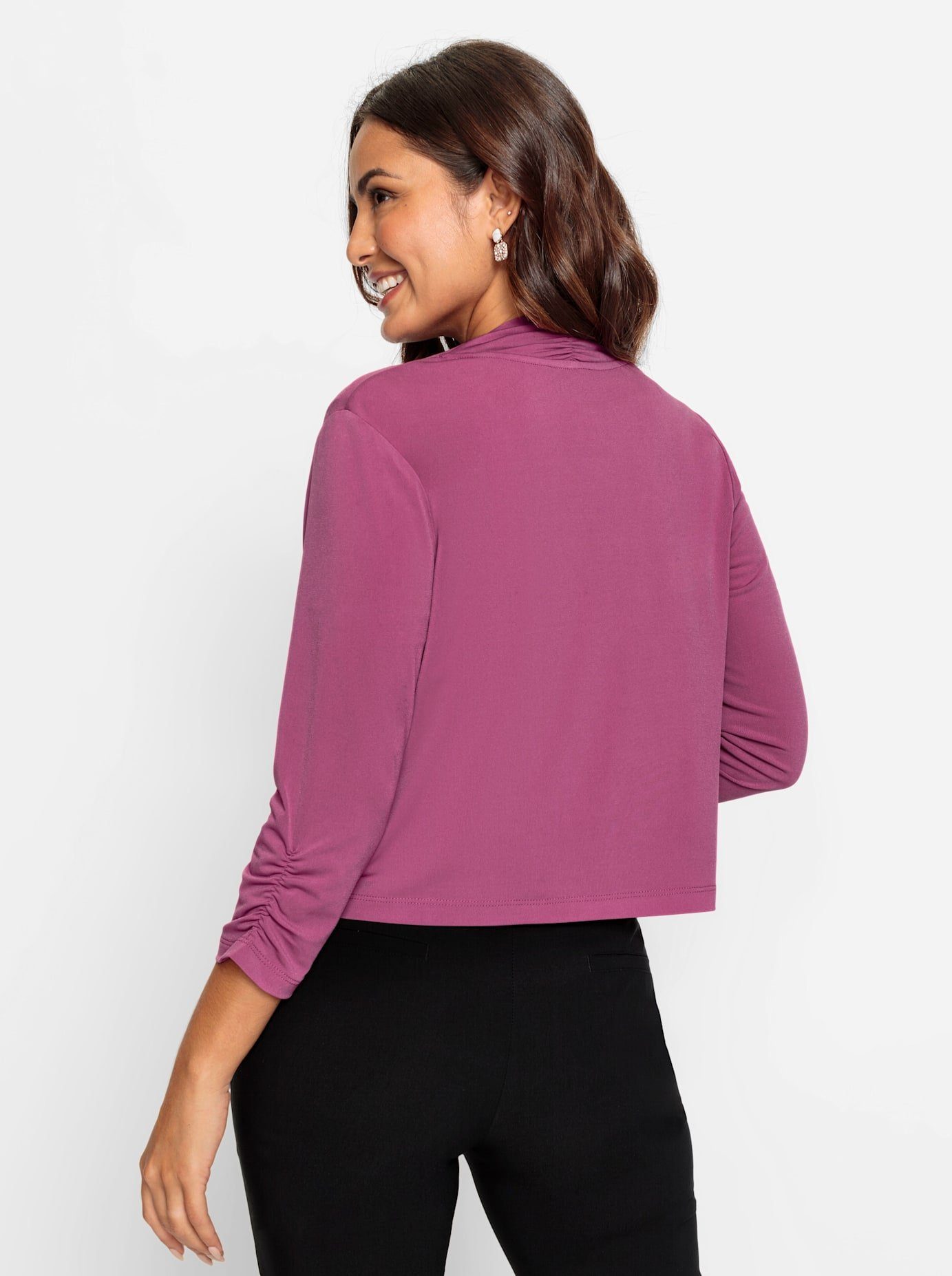 Lady Shirtjasje Shirtbolero (1-delig)