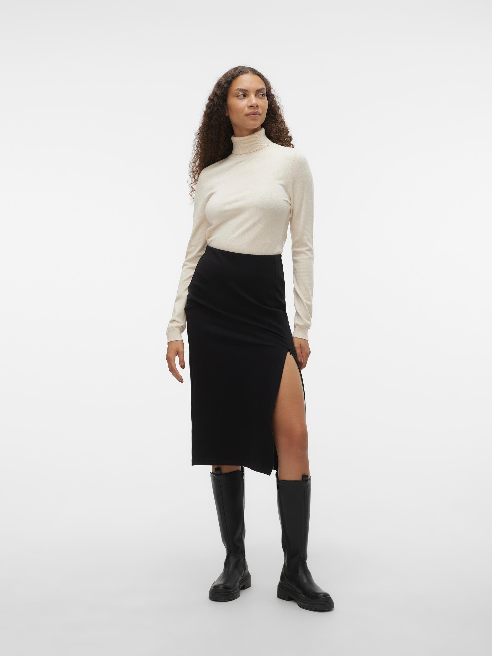Vero Moda Coltrui VMHAPPINESS LS ROLLNK PULLOVE GA BOO REP