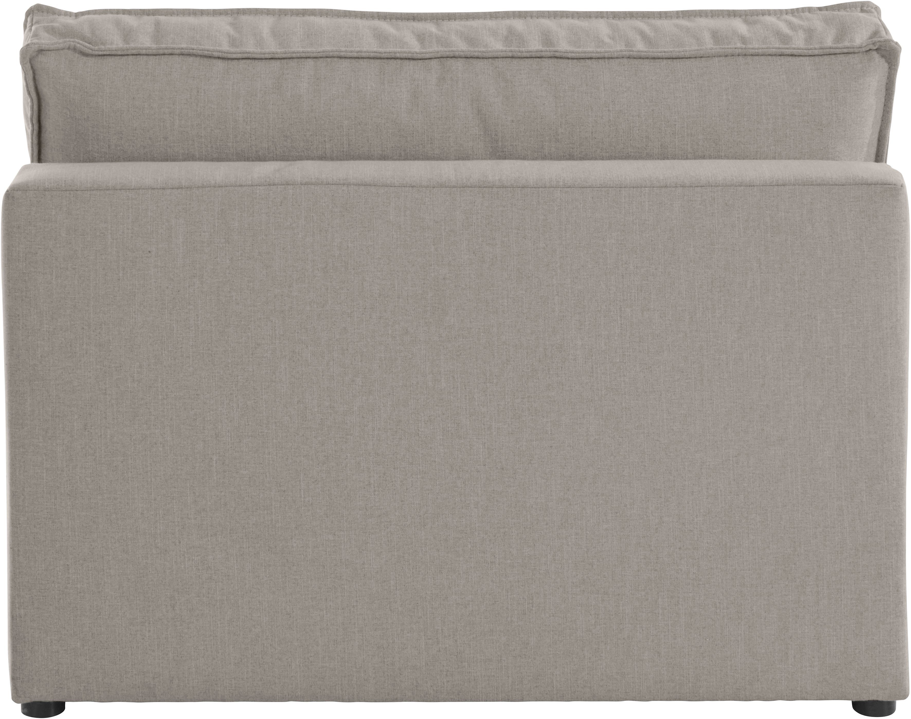 RAUM.ID Bank-middenelement Enid Deel van een modulaire bank, stevig zitcomfort, ook in breedribcord