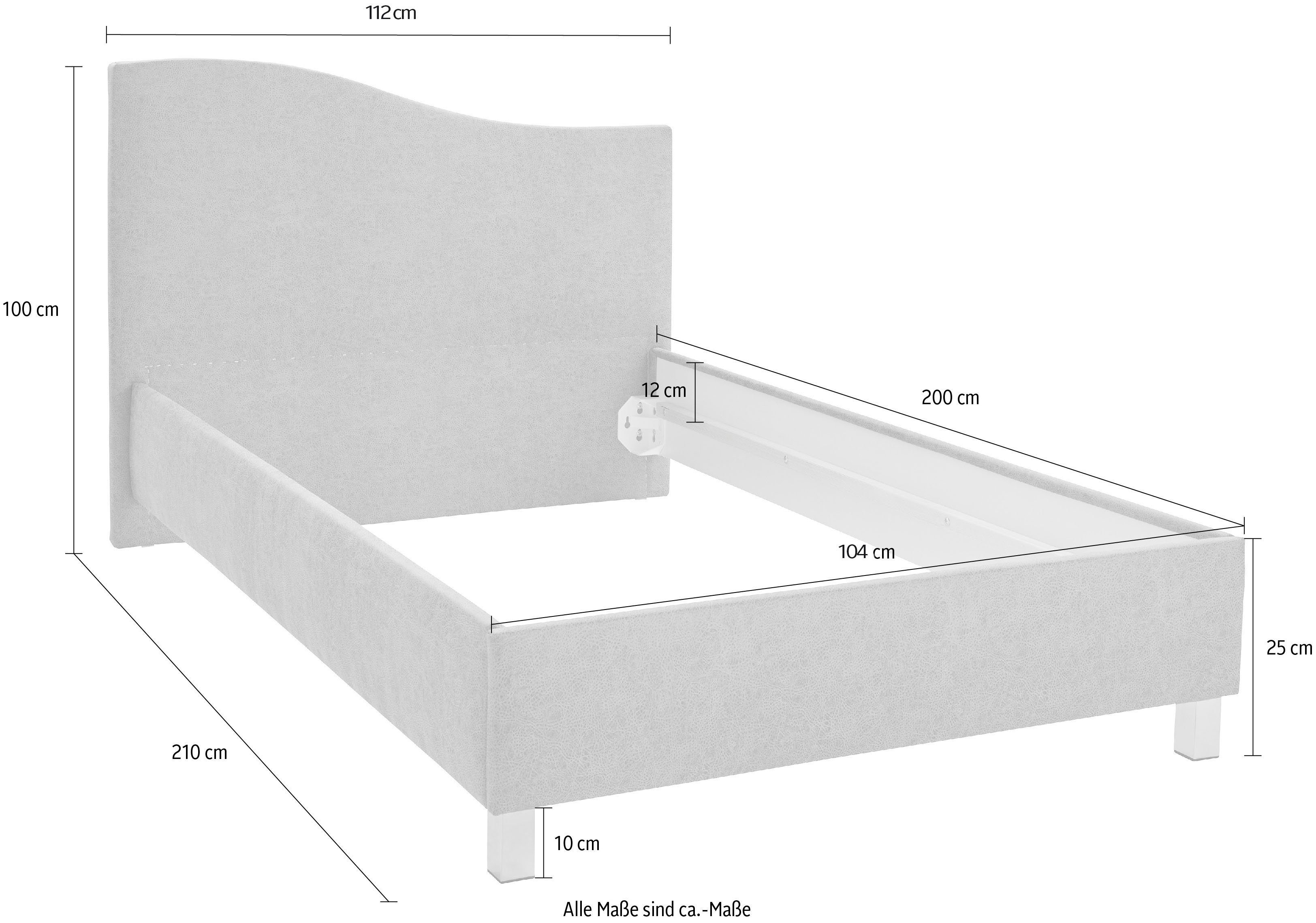 Westfalia Polsterbetten Gestoffeerd bed