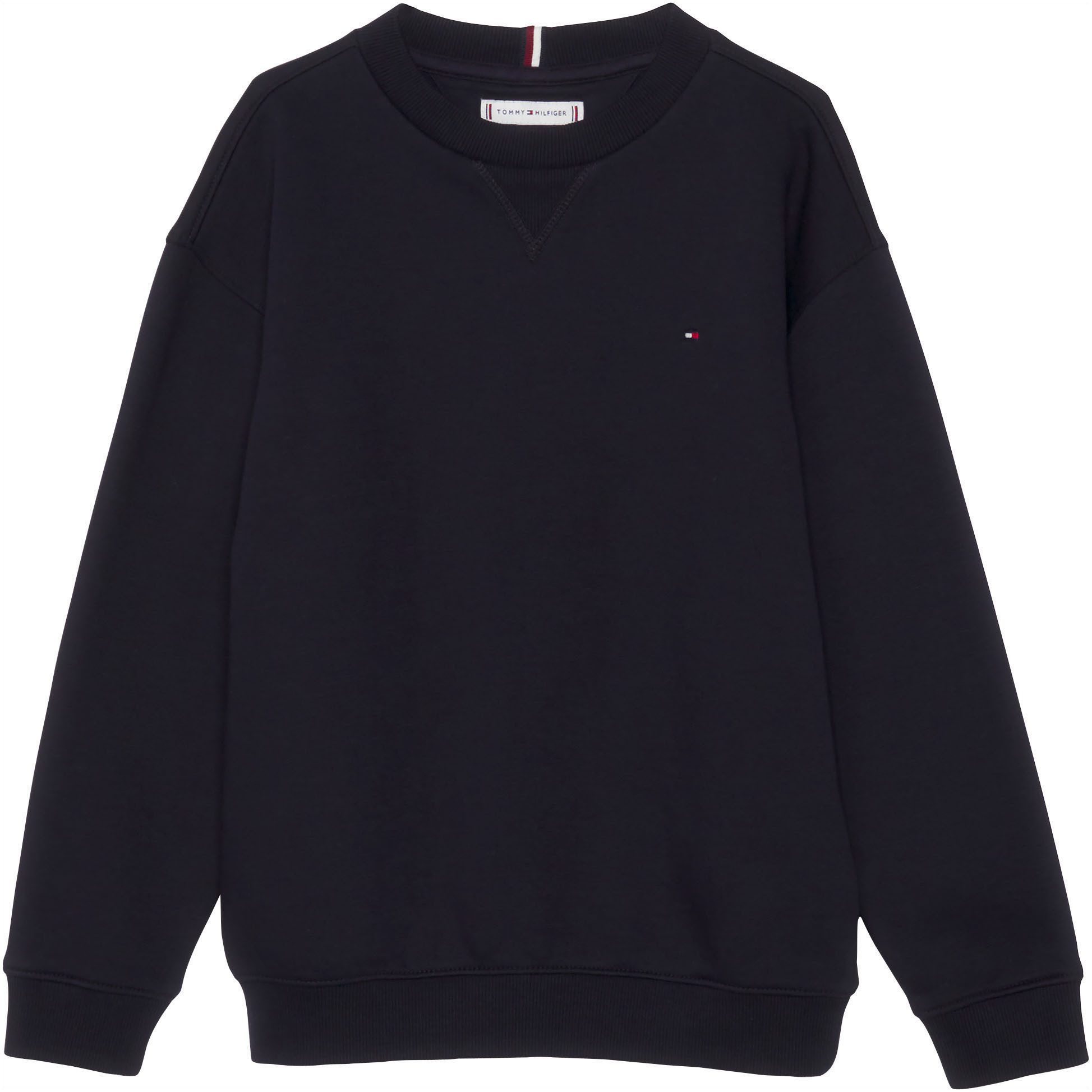 Tommy Hilfiger Sweatshirt U TIMELESS SWEATSHIRT Kinderen tot 16 jaar, logo-vlag, ronde hals