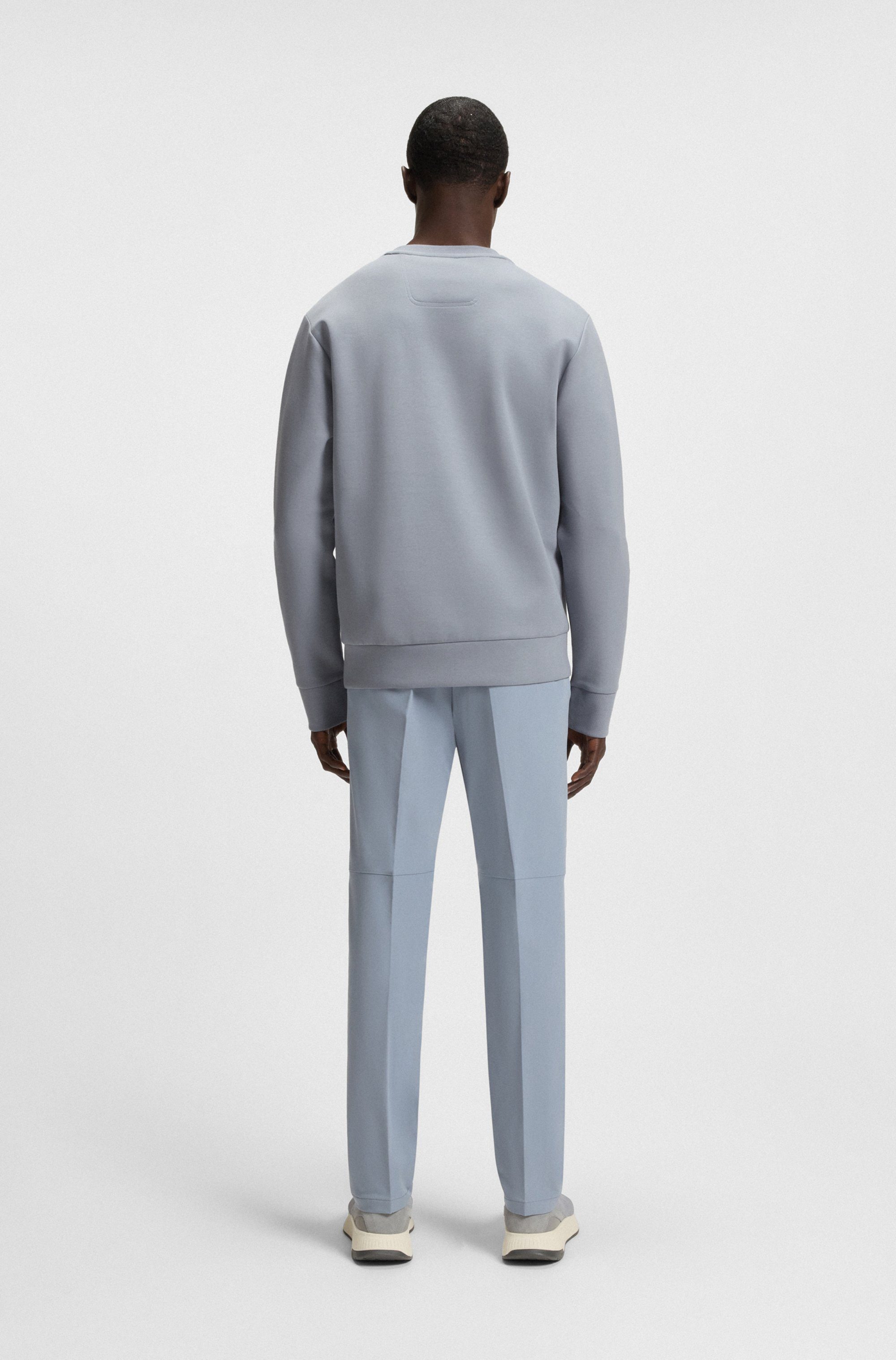 BOSS GREEN Sweatshirt Salbo met logoprint