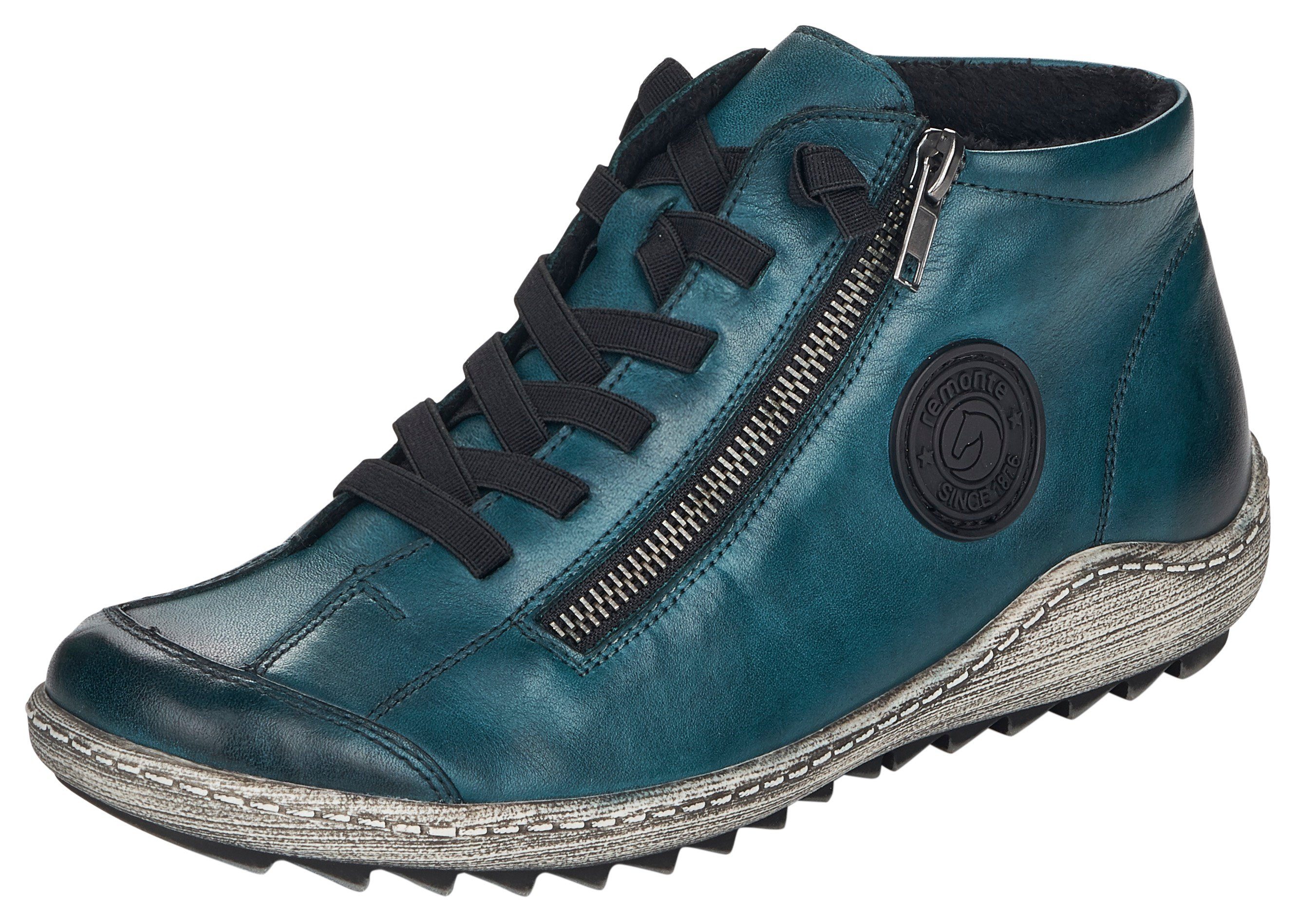 Remonte Sneakers met rits aan de buitenkant