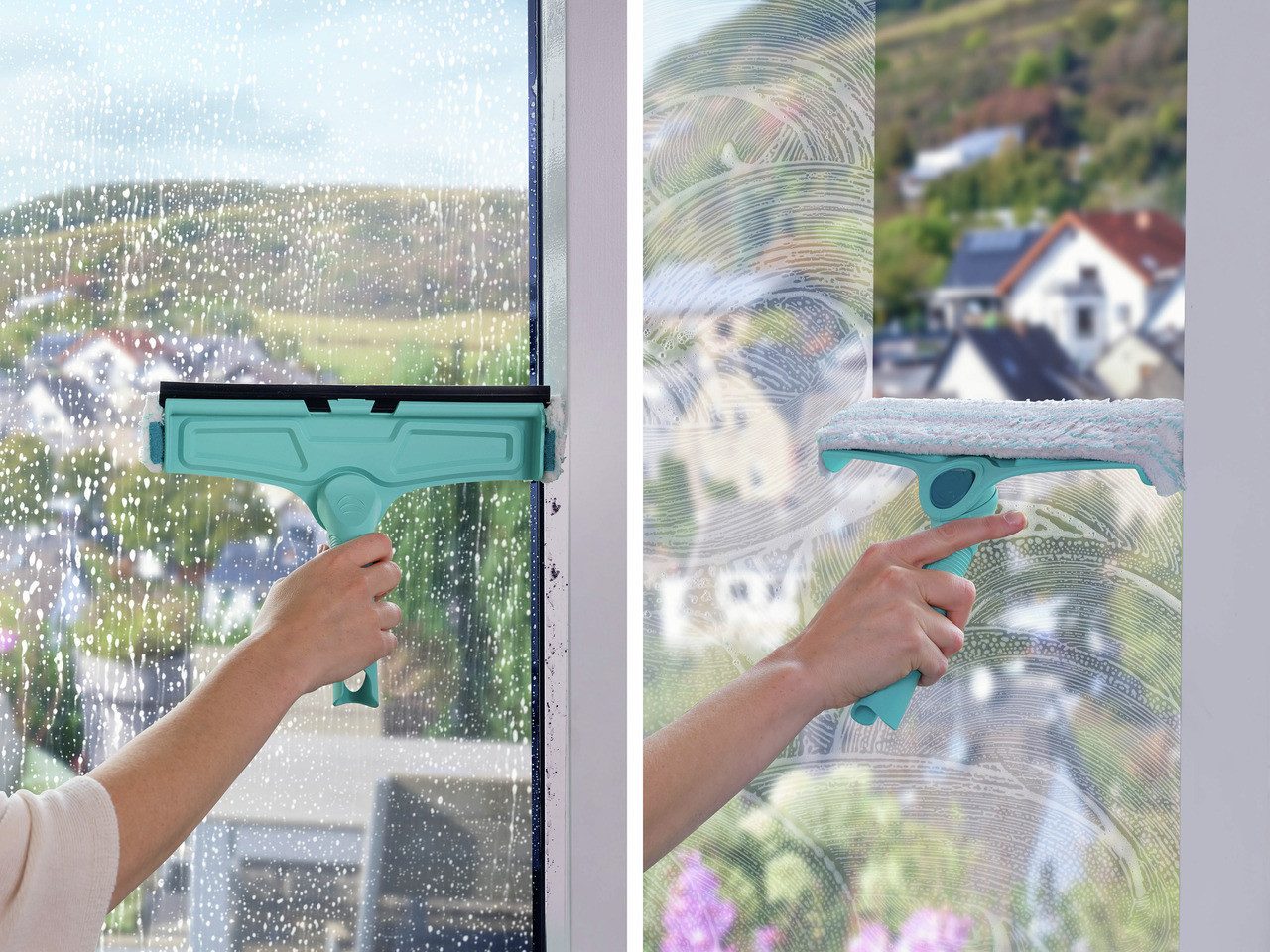 Leifheit Ramenwisser Raam- & framewisser 4in1