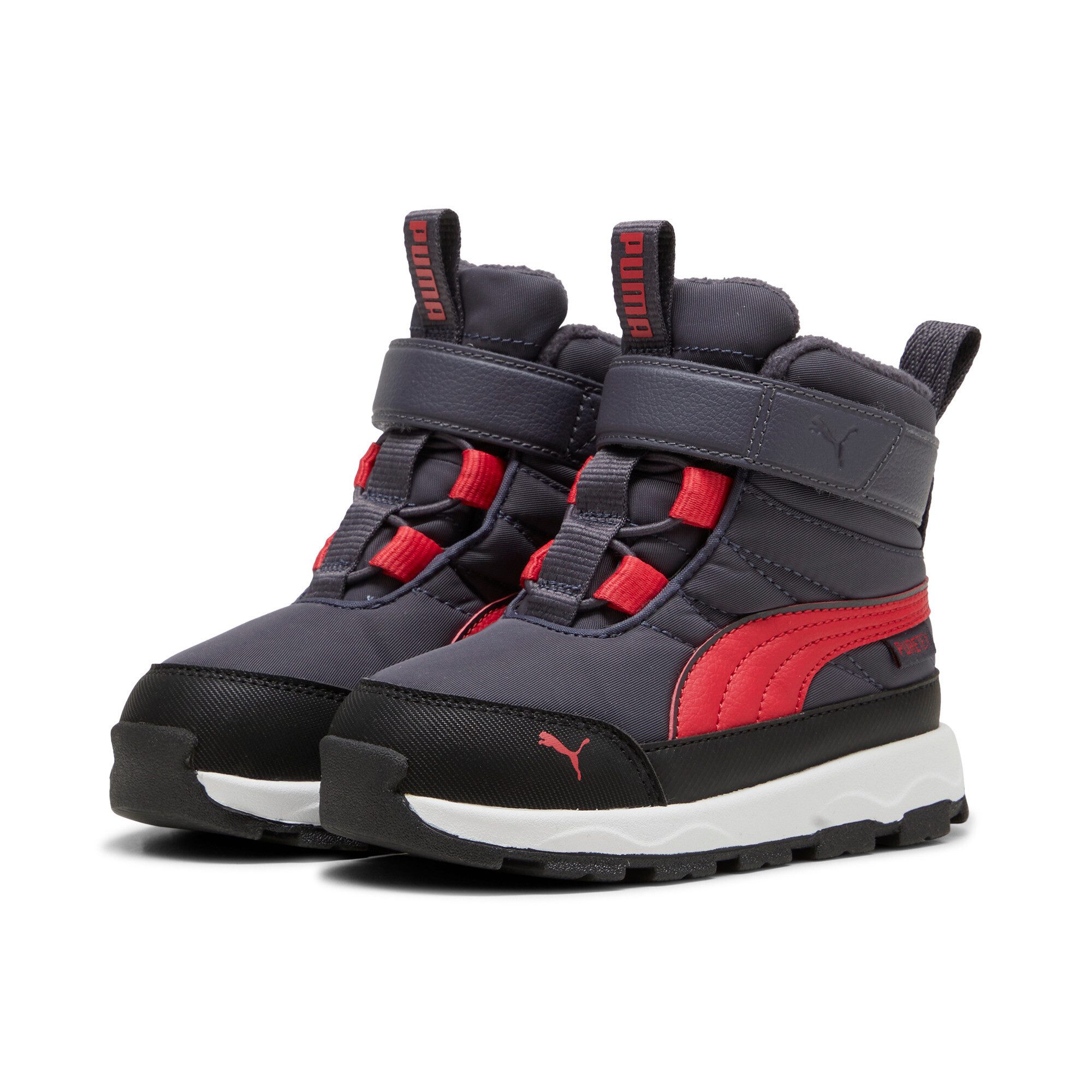 PUMA Winterlaarzen EVOLVE BOOT PURETEX AC+INF Snowboots, winterlaarzen, winterschoenen, voor kinderen, waterdicht kinderen maat 27 EU grijs