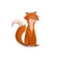 komar poster cute animal fox hoogte: 40 cm multicolor
