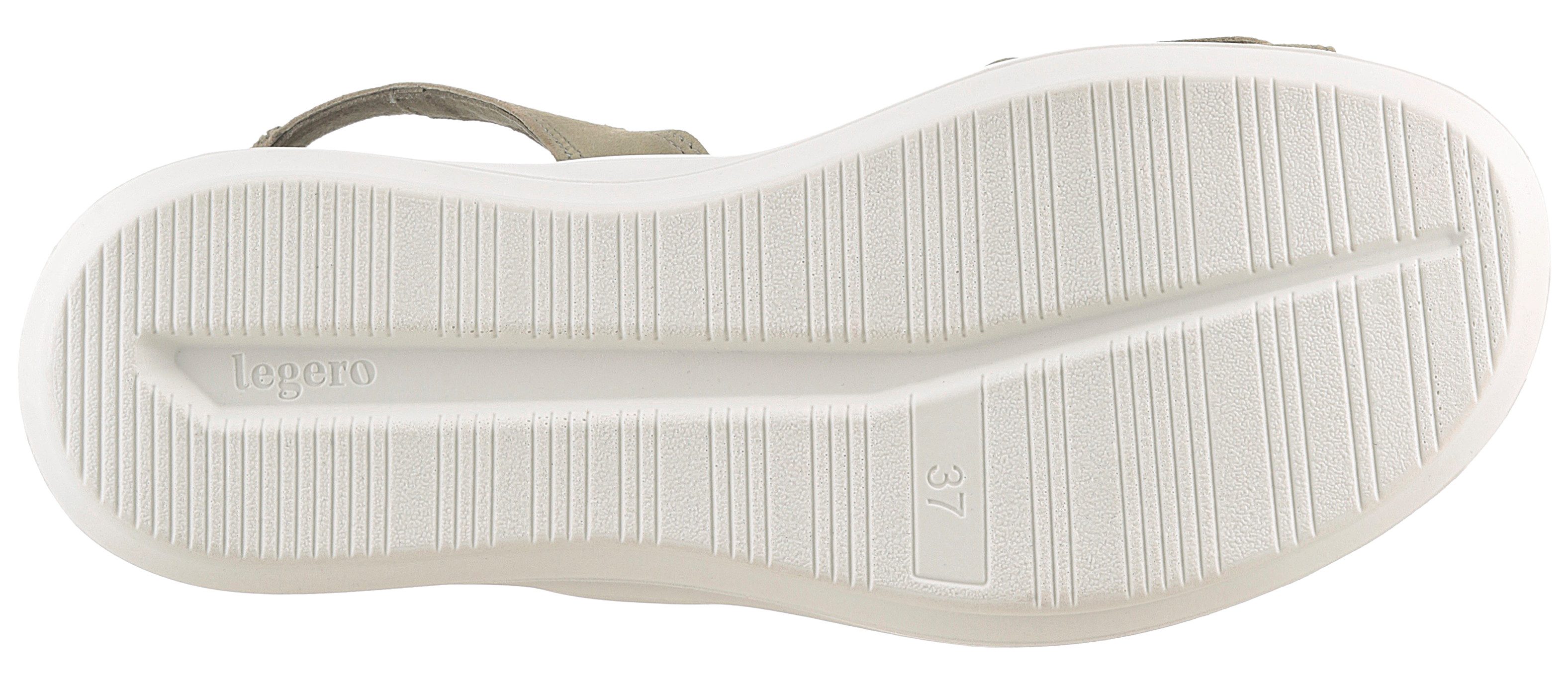 Legero Sandalen Ella , sleehaksandaal, comfortabele schoen met praktische klittenbandsluitingen