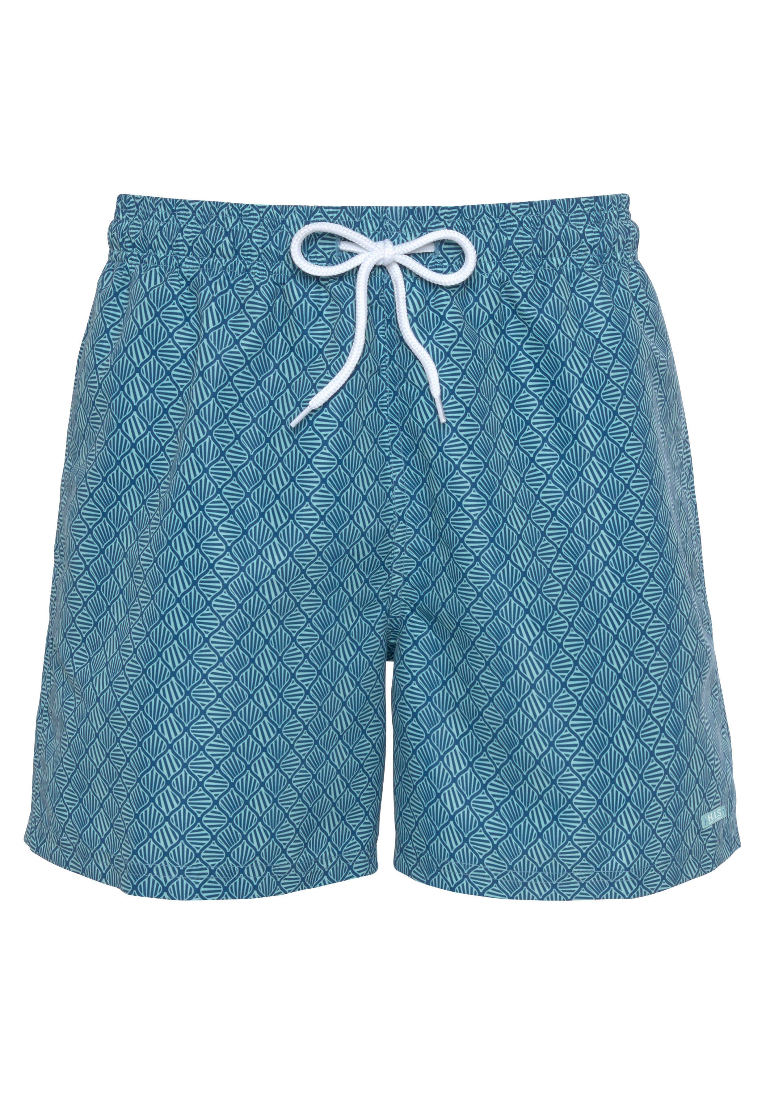 H.I.S Zwemshort met print all-over
