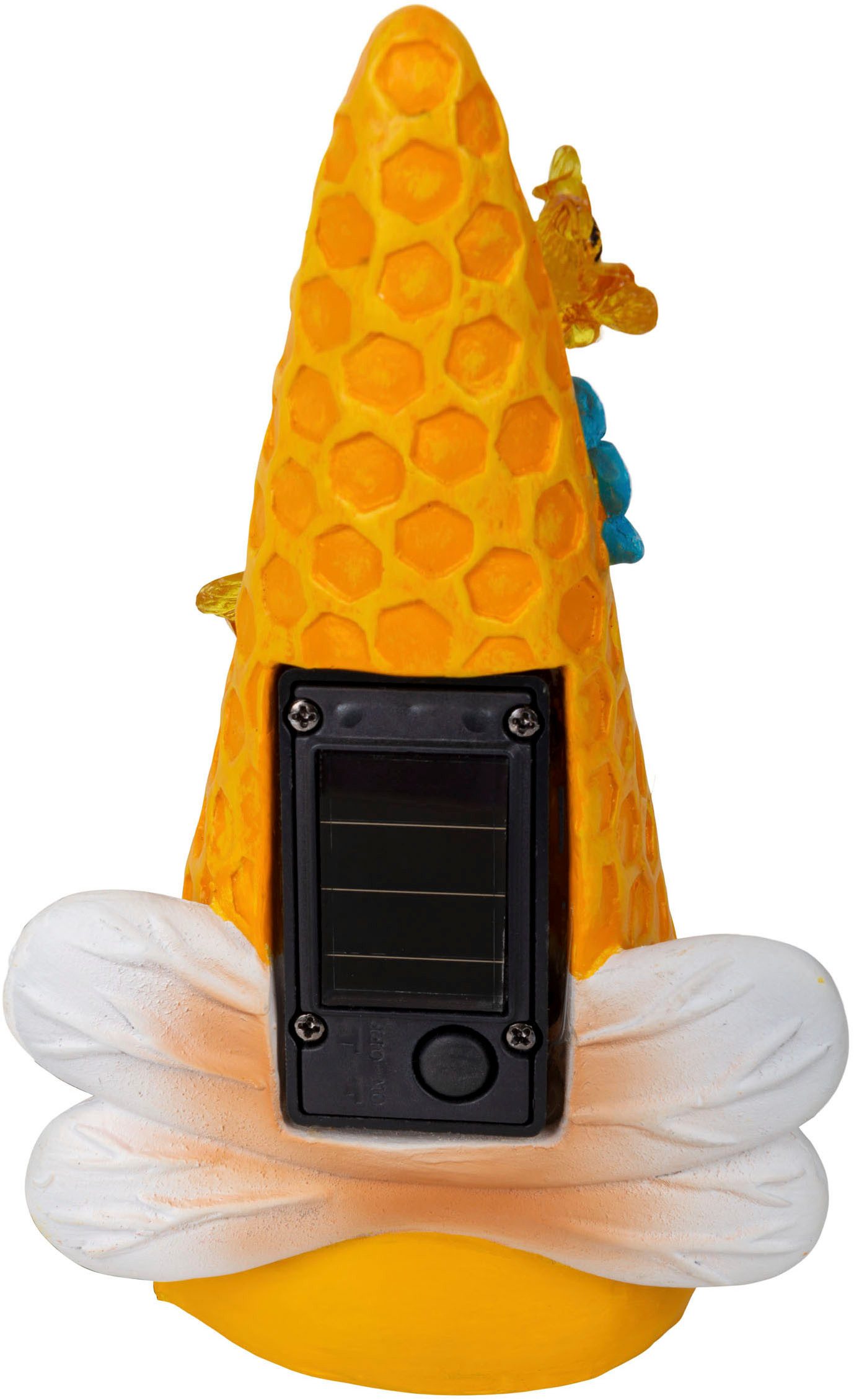 näve Led-solarlamp ABBY 2-lamps incl. led gu10 6w, chroom, glazen kap, verstelbare spots, l:41cm (2 stuks)