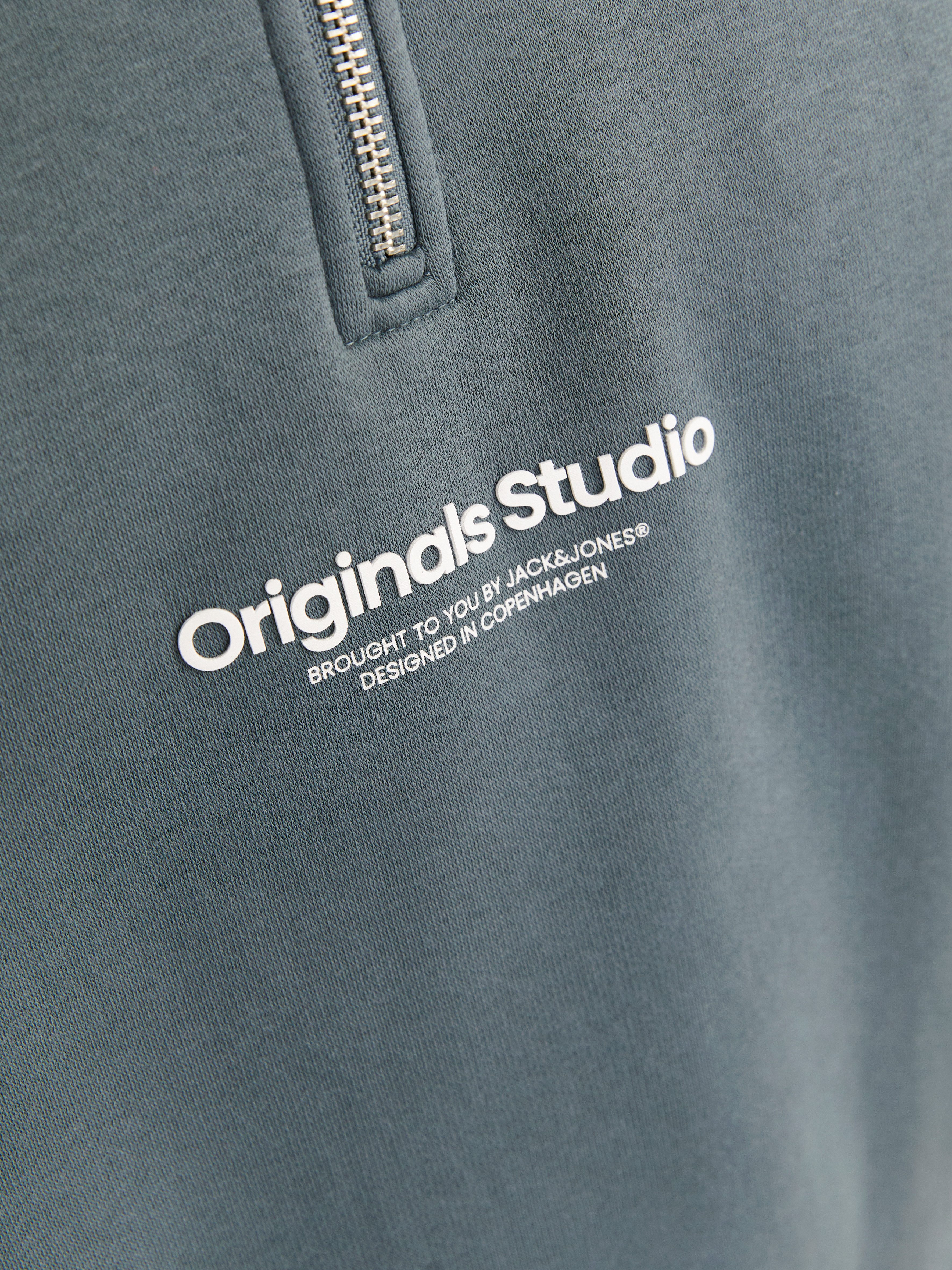 Jack & Jones Sweatshirt JORVESTERBRO SWEAT QUARTER ZIP HN NOOS