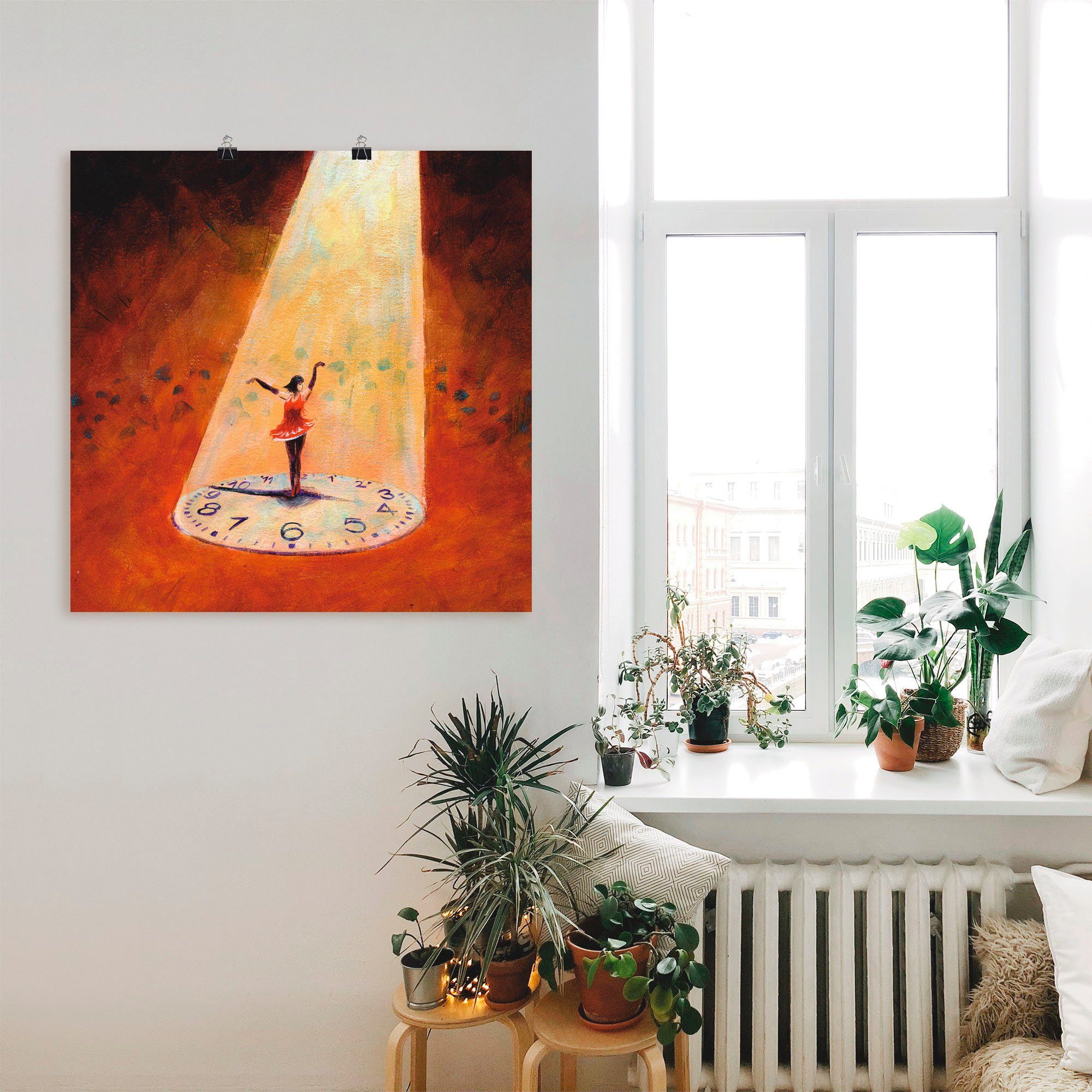 Artland Artprint In het nu zijn als artprint op linnen, poster in verschillende formaten maten