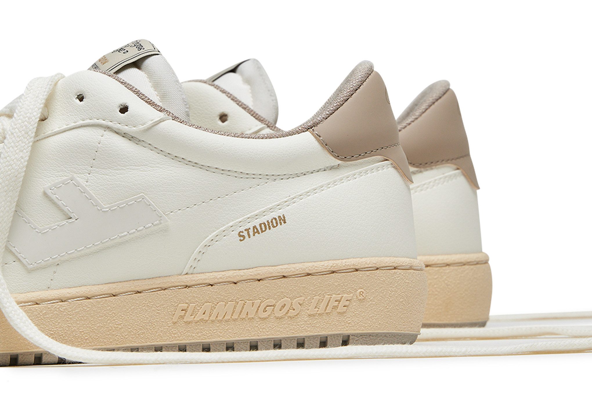 MUSTANG Sneakers STADION vegan sneakers, bovenmateriaal van 68% maïsrestanten