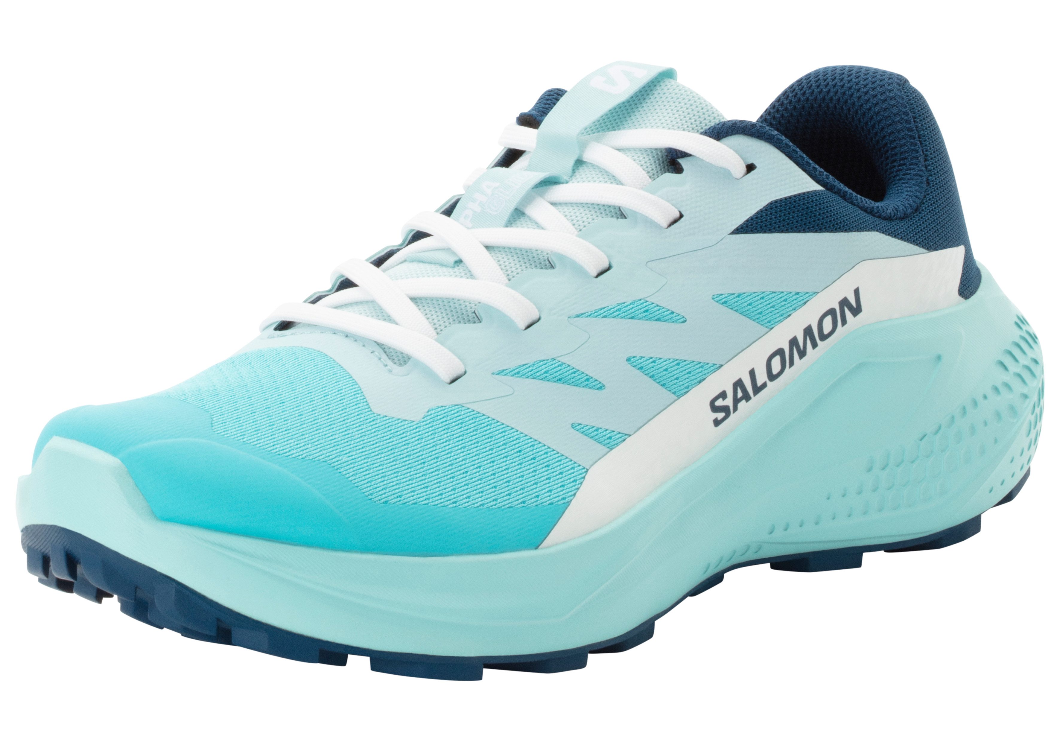 Salomon Trailrunningschoenen ALPHAGLIDE W dames hardloopschoenen maat 40 blauw