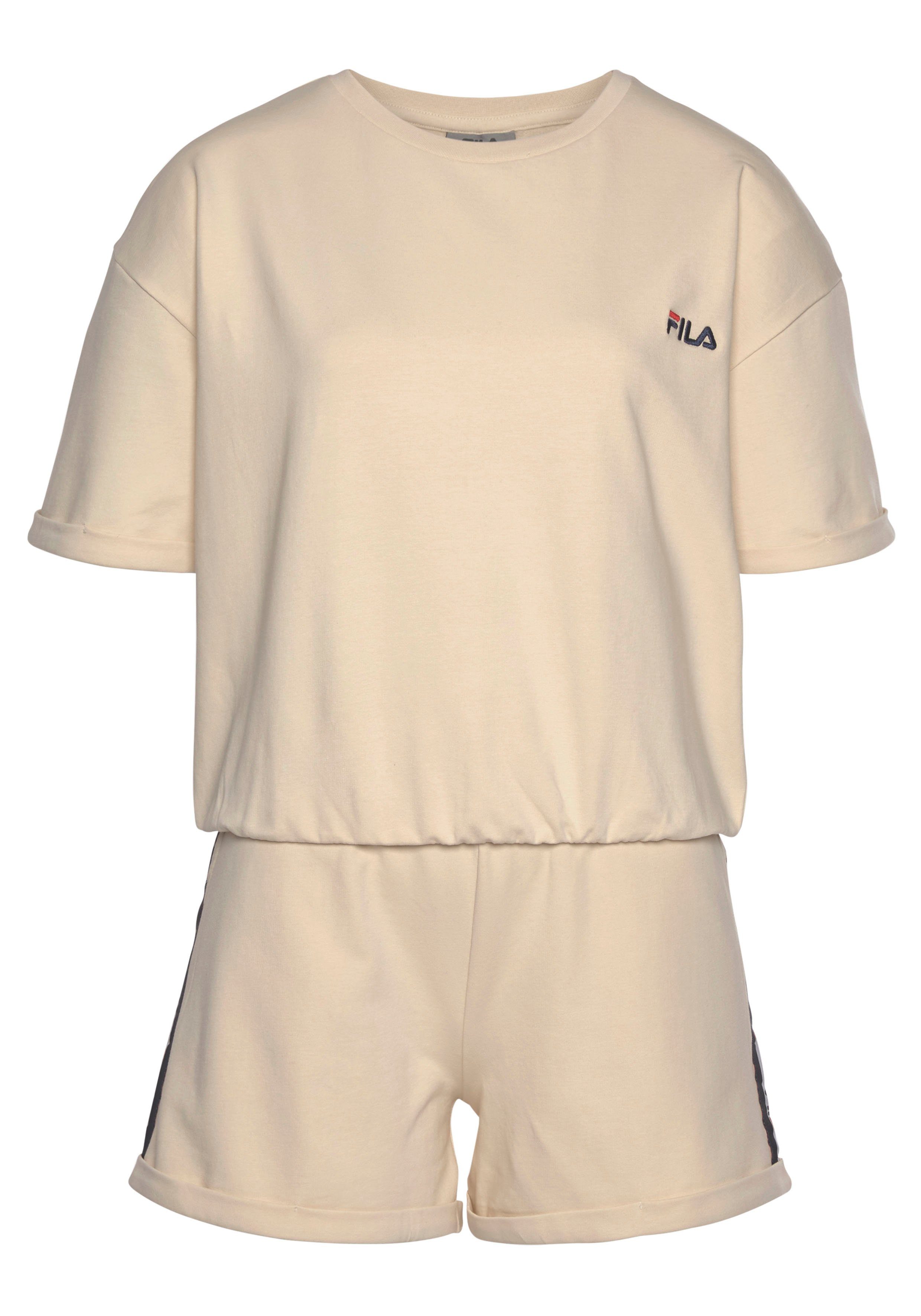 Fila Shortama met logodetails (set, 2-delig)