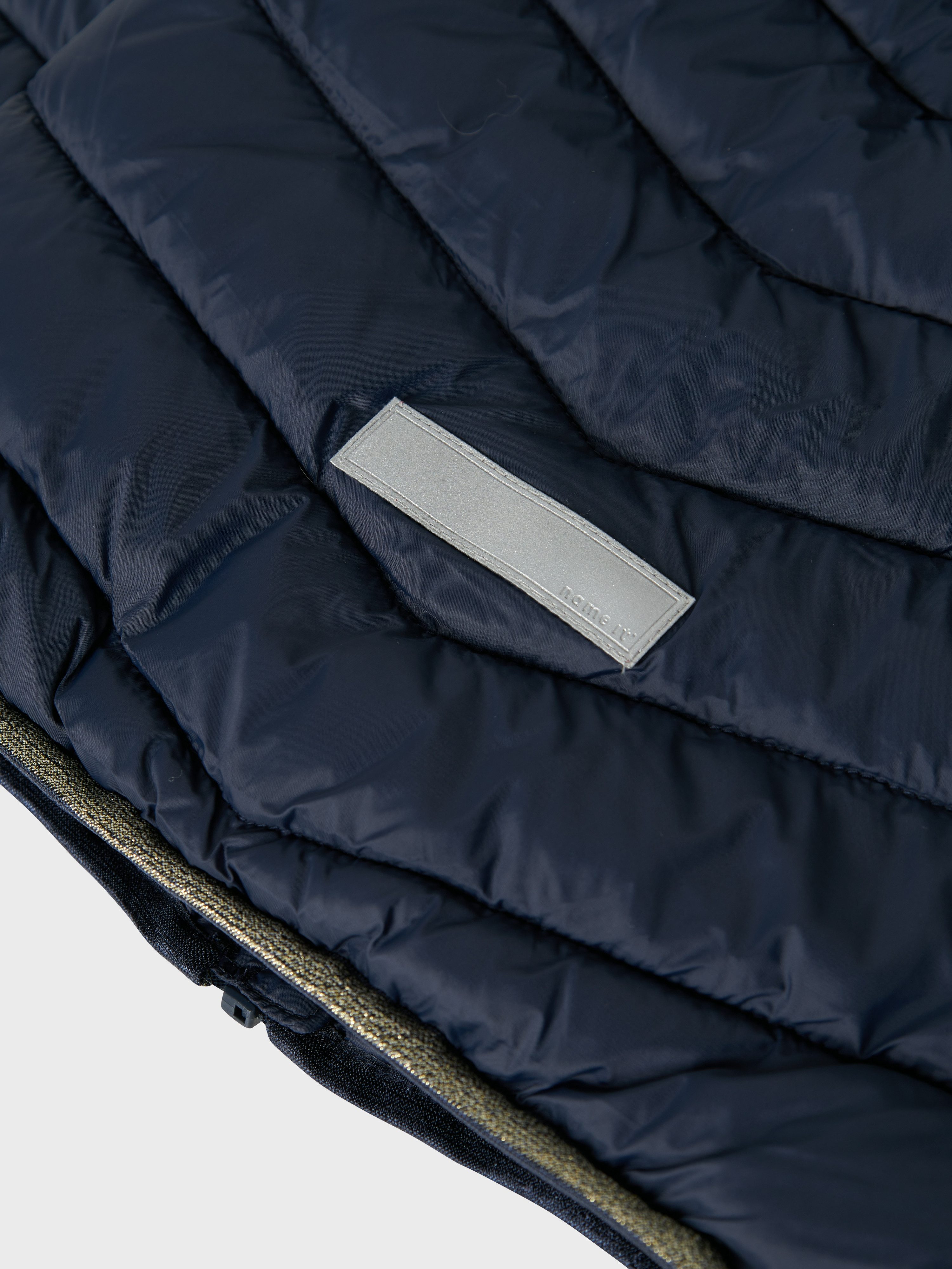 Name It Gewatteerde jas NMFMONAY JACKET PB met reflecterende details