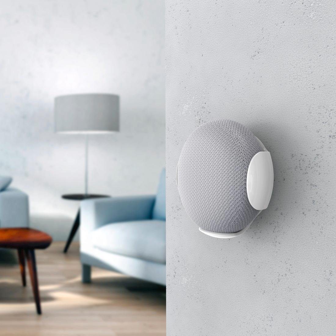 Hama Luidsprekerbeugels voor wandmontage Wandhouder voor Google home, nest mini, wit