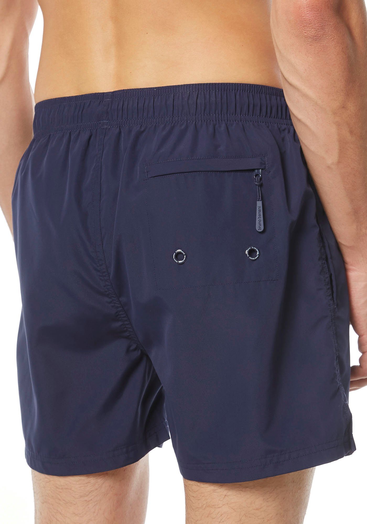 Bruno Banani Zwemshort Boxer Wave Line 2.0 Swim met tunnel-elastische tailleband