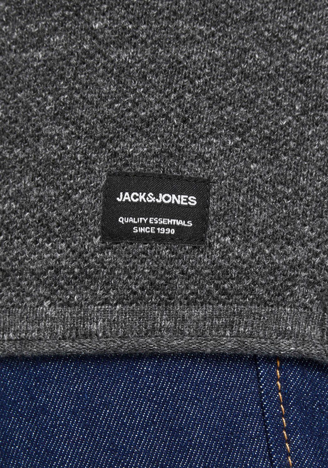 Jack & Jones Trui met ronde hals JJEHILL Effen trui met aangenaam draagcomfort