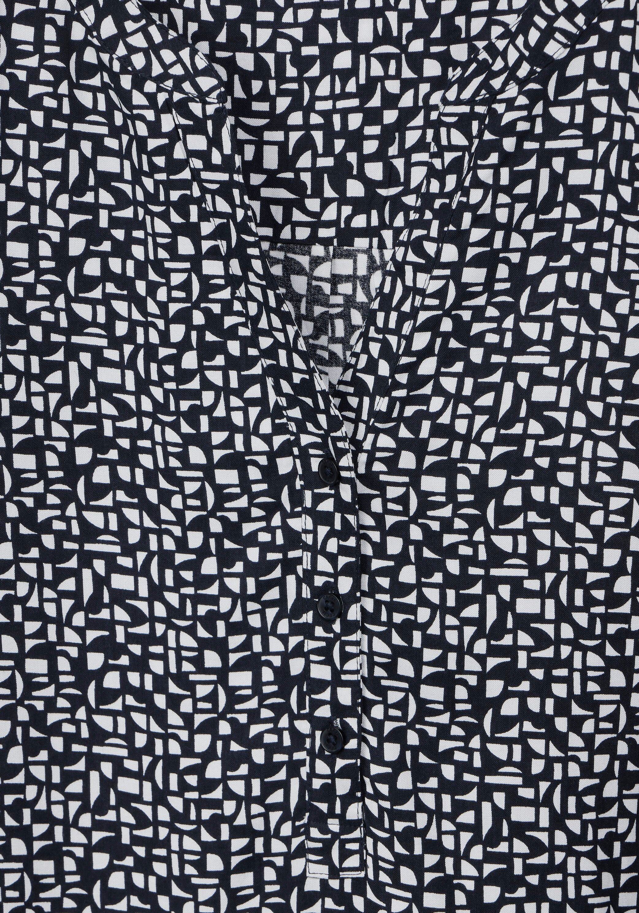 Cecil Blouse met lange mouwen met minimal-dessin