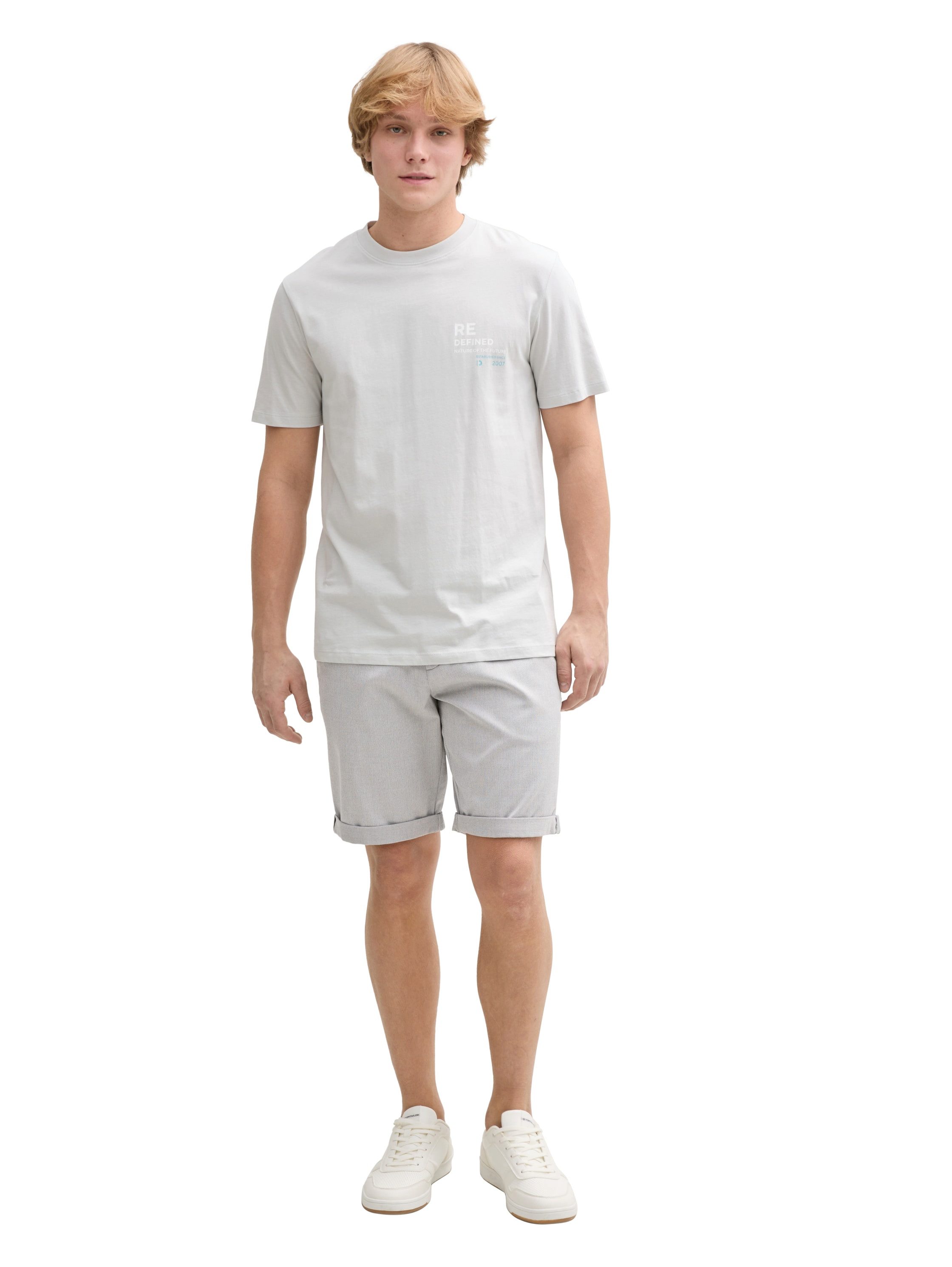 Tom Tailor Denim Chino-short met riem (set)
