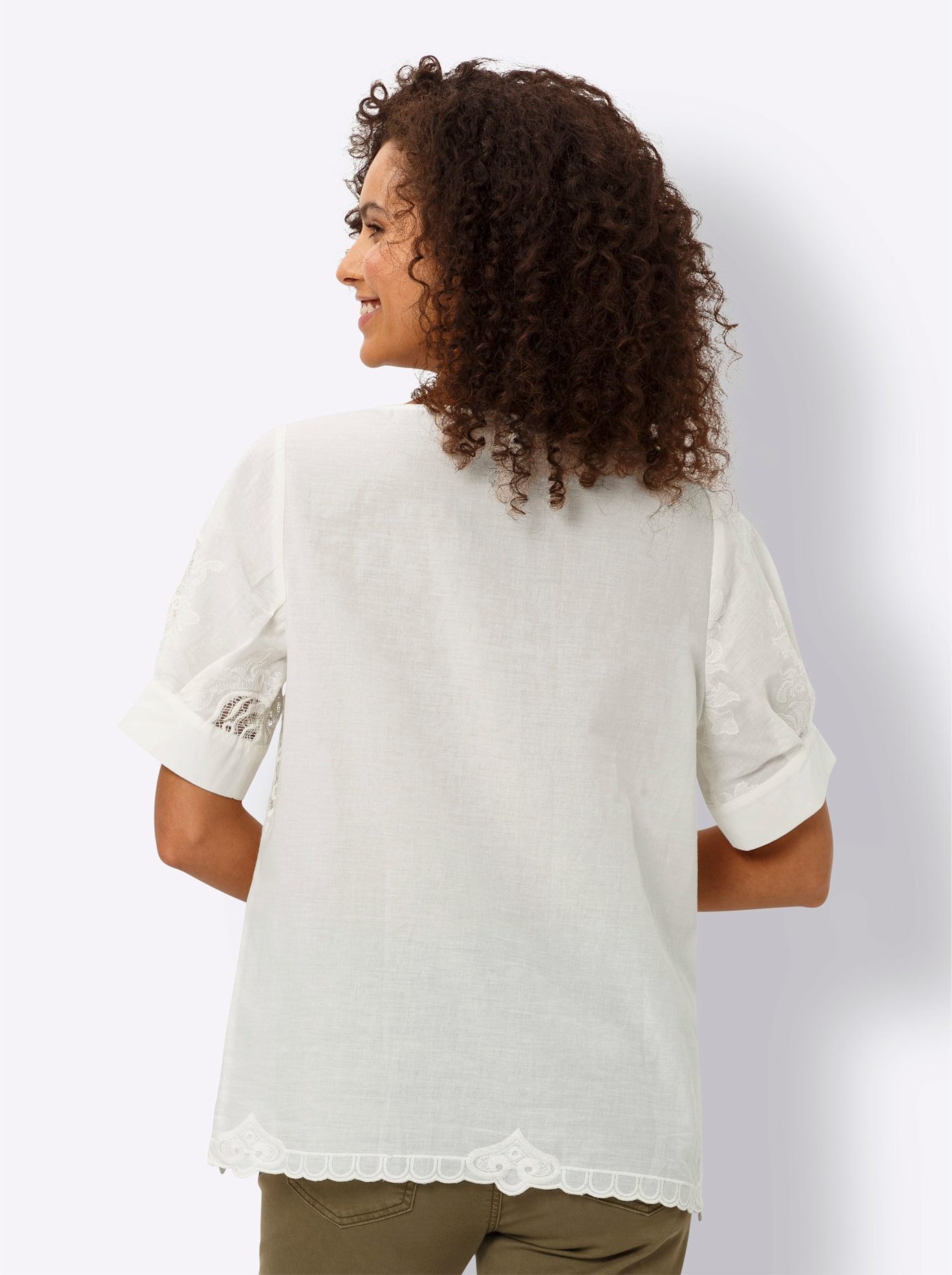 heine Blouse met korte mouwen