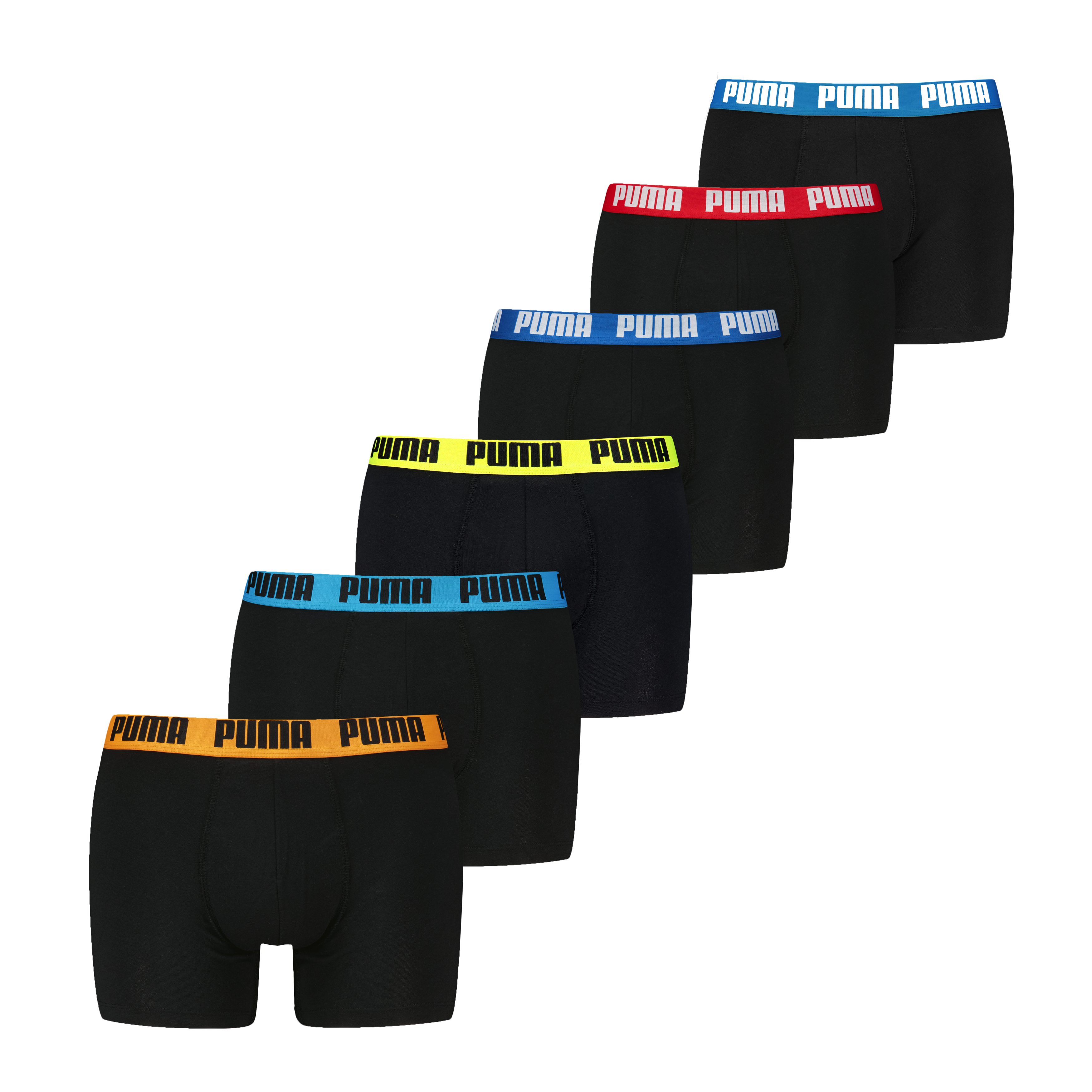 PUMA Boxershort PUMA MEN EVERYDAY BOXER 6P ECOM (6 stuks, Set van 6)